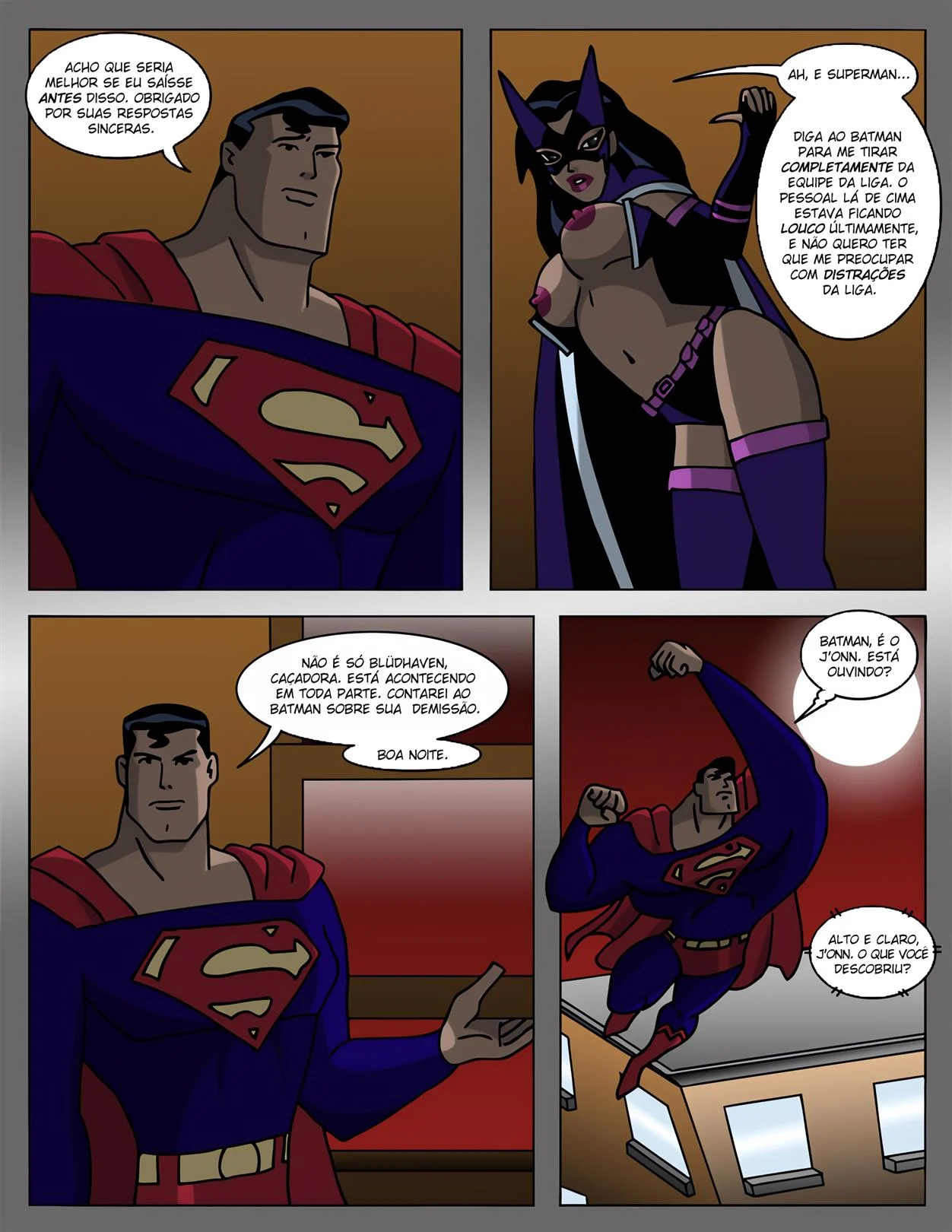 Liga da Putaria – Batgirl Hentai – Português Brasileiro