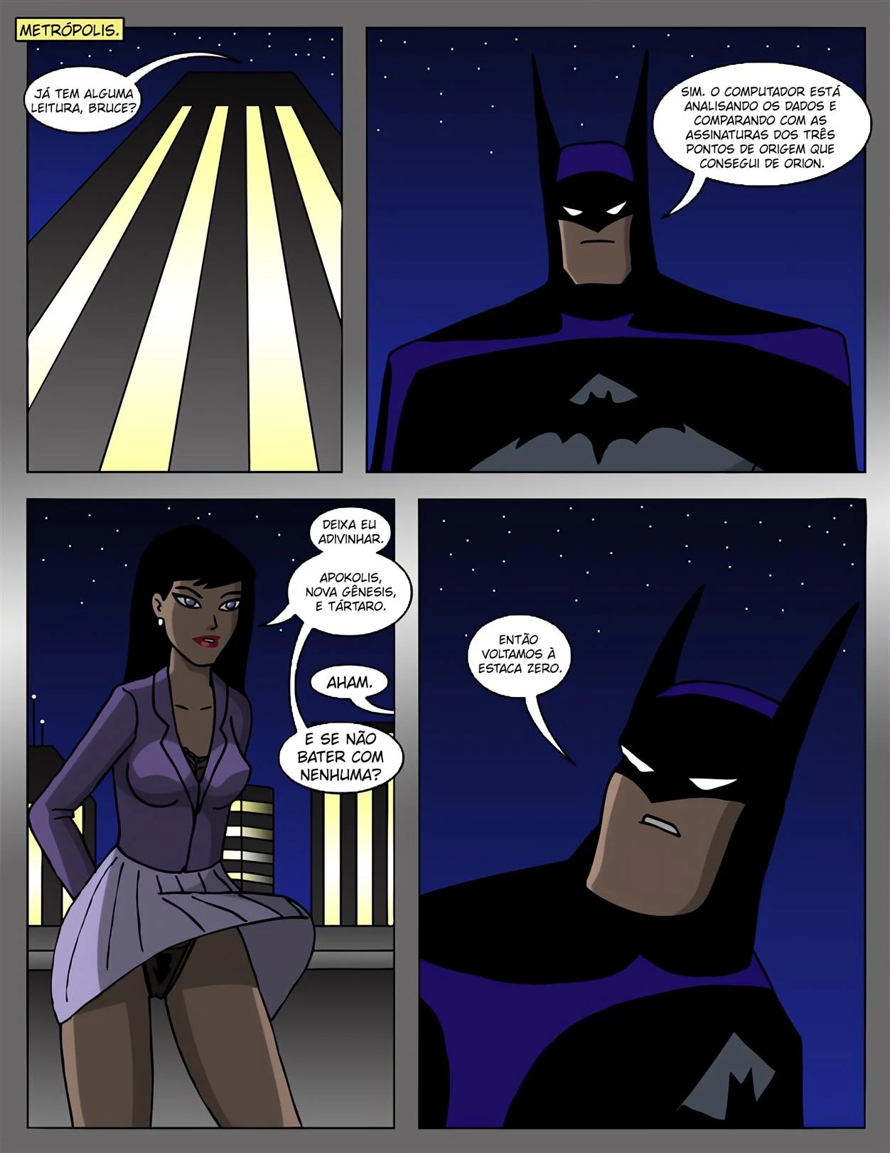Liga da Putaria – Batgirl Hentai – Português Brasileiro
