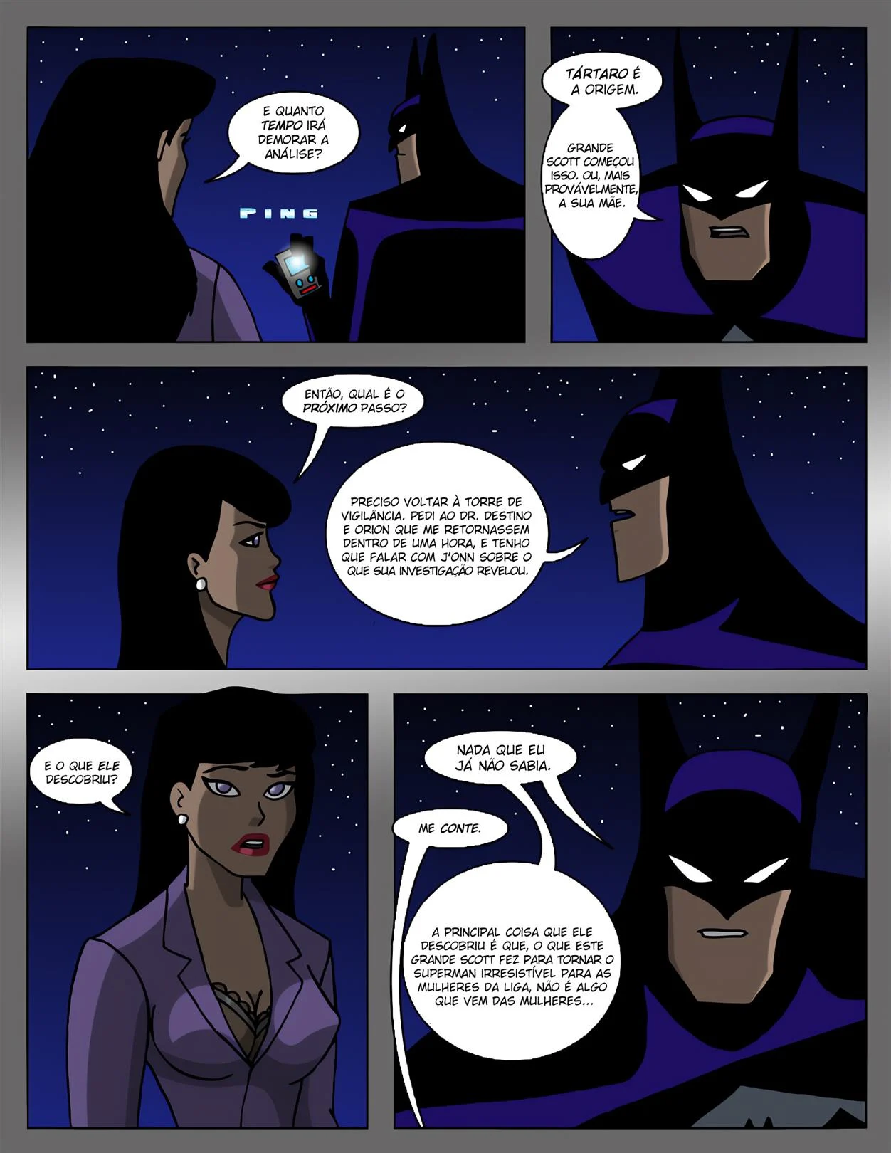 Liga da Putaria – Batgirl Hentai – Português Brasileiro