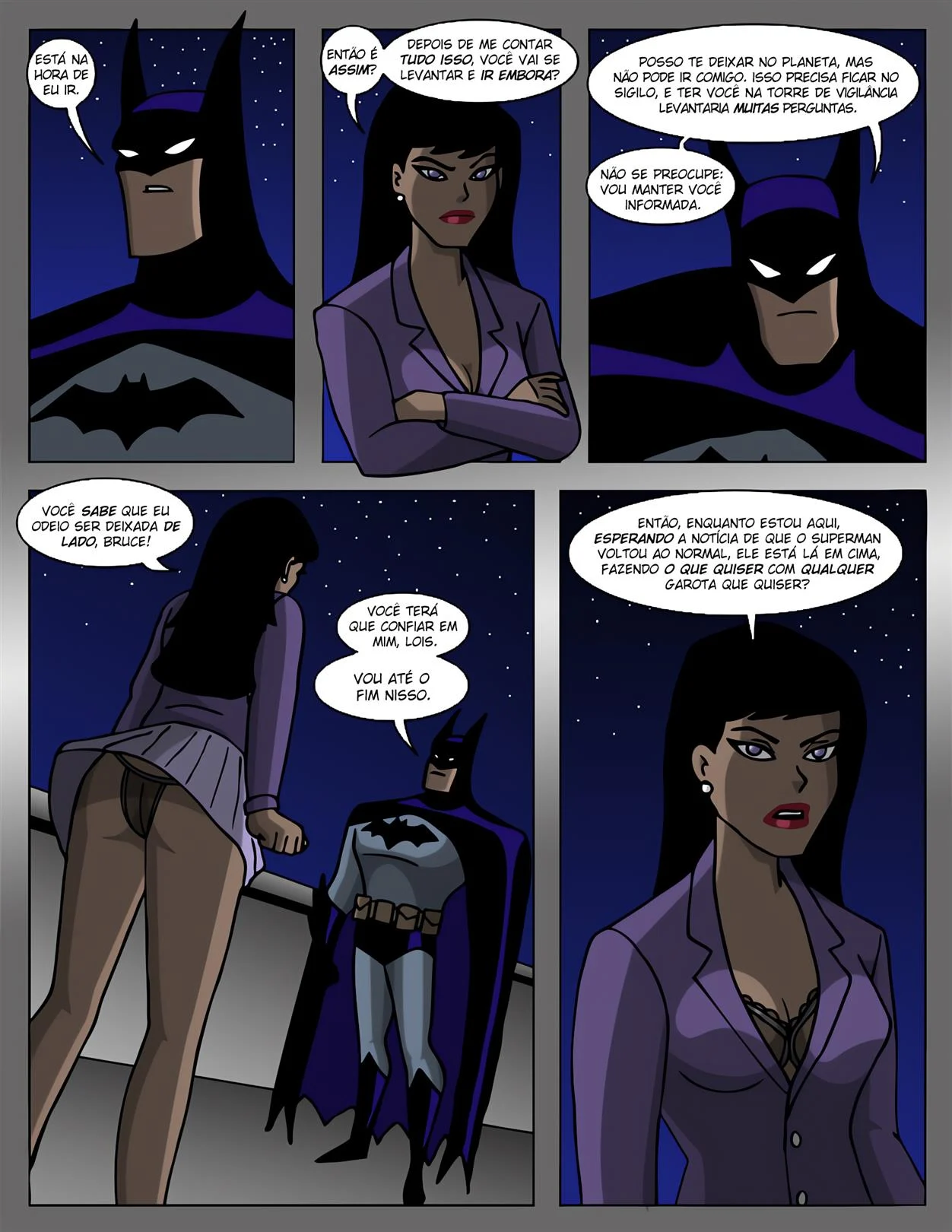 Liga da Putaria – Batgirl Hentai – Português Brasileiro