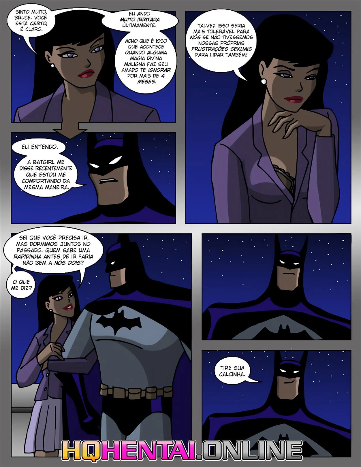 Liga da Putaria – Batgirl Hentai – Português Brasileiro