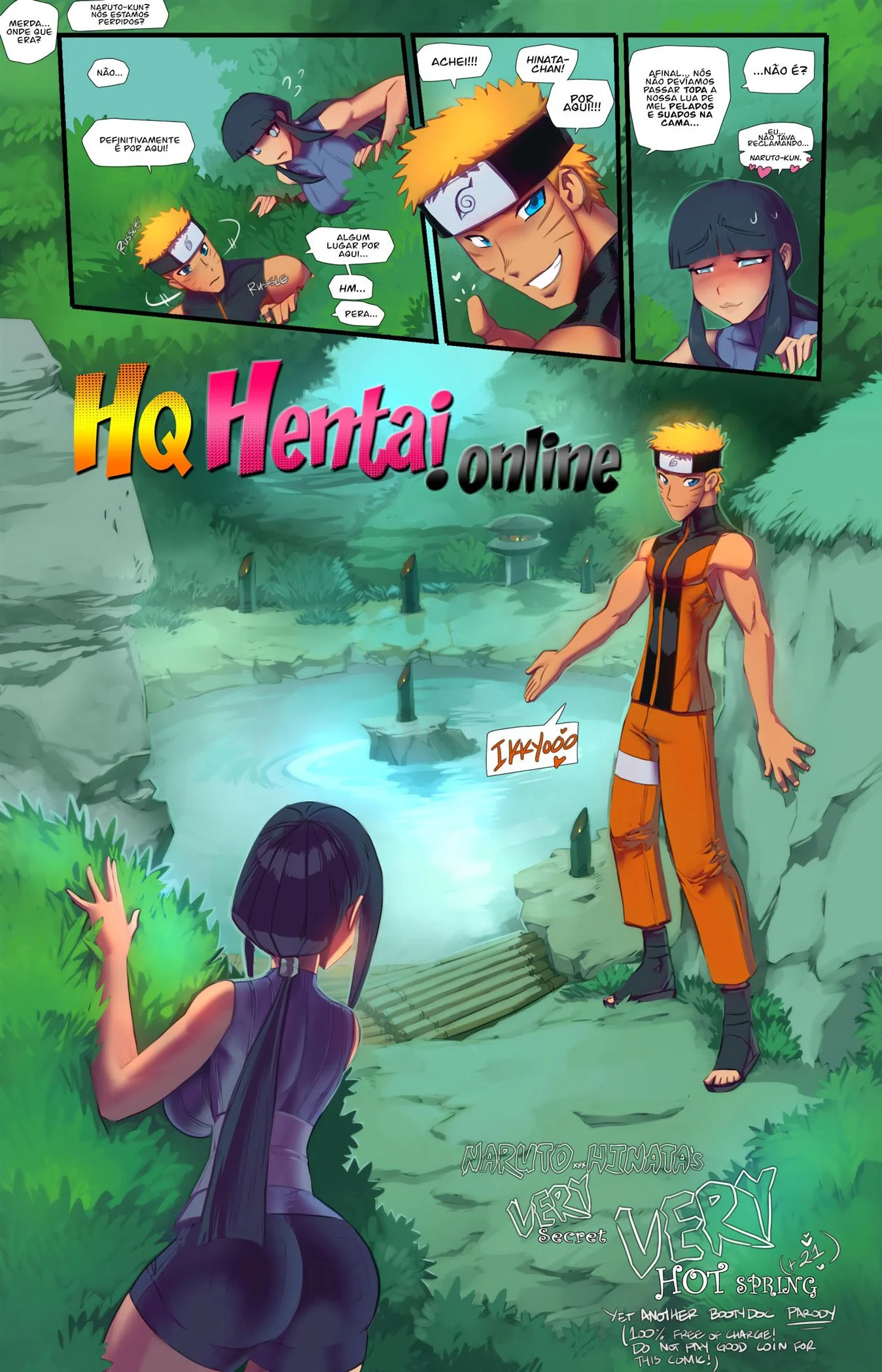 Lua de mel nas fontes termais – hentai sem censura – Português Brasileiro