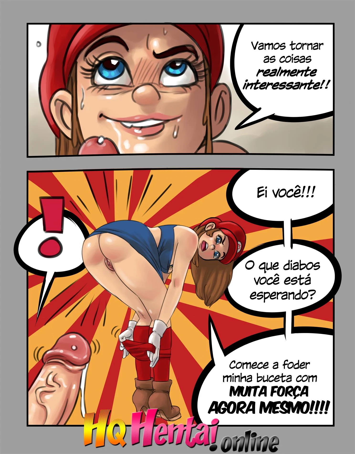 Luigi e Mario – HQ Hentai – HQ em Português