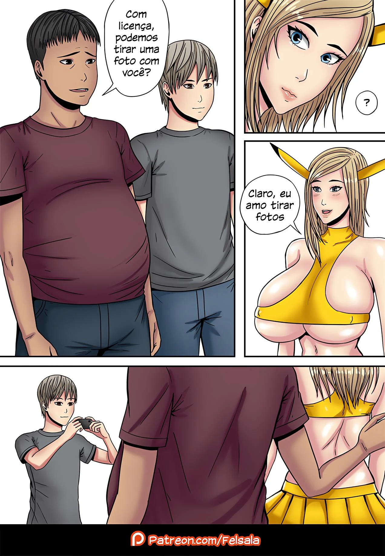 Lulu a Cosplayer Vadia – Gozando Dentro – Português do Brasil