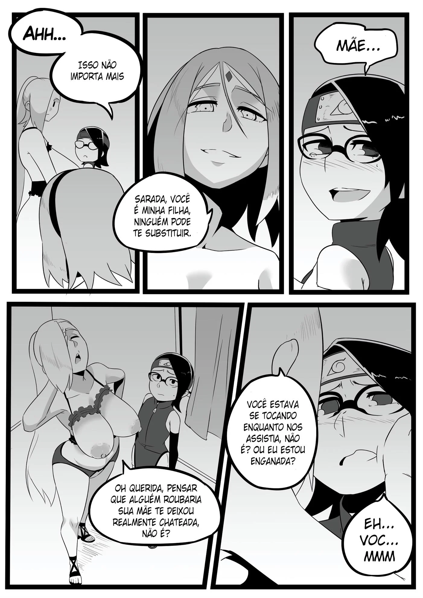 Mãe imoral 3 – Sirica – Quadrinho Completo Mãe imoral 3 – Sirica – Quadrinho Completo