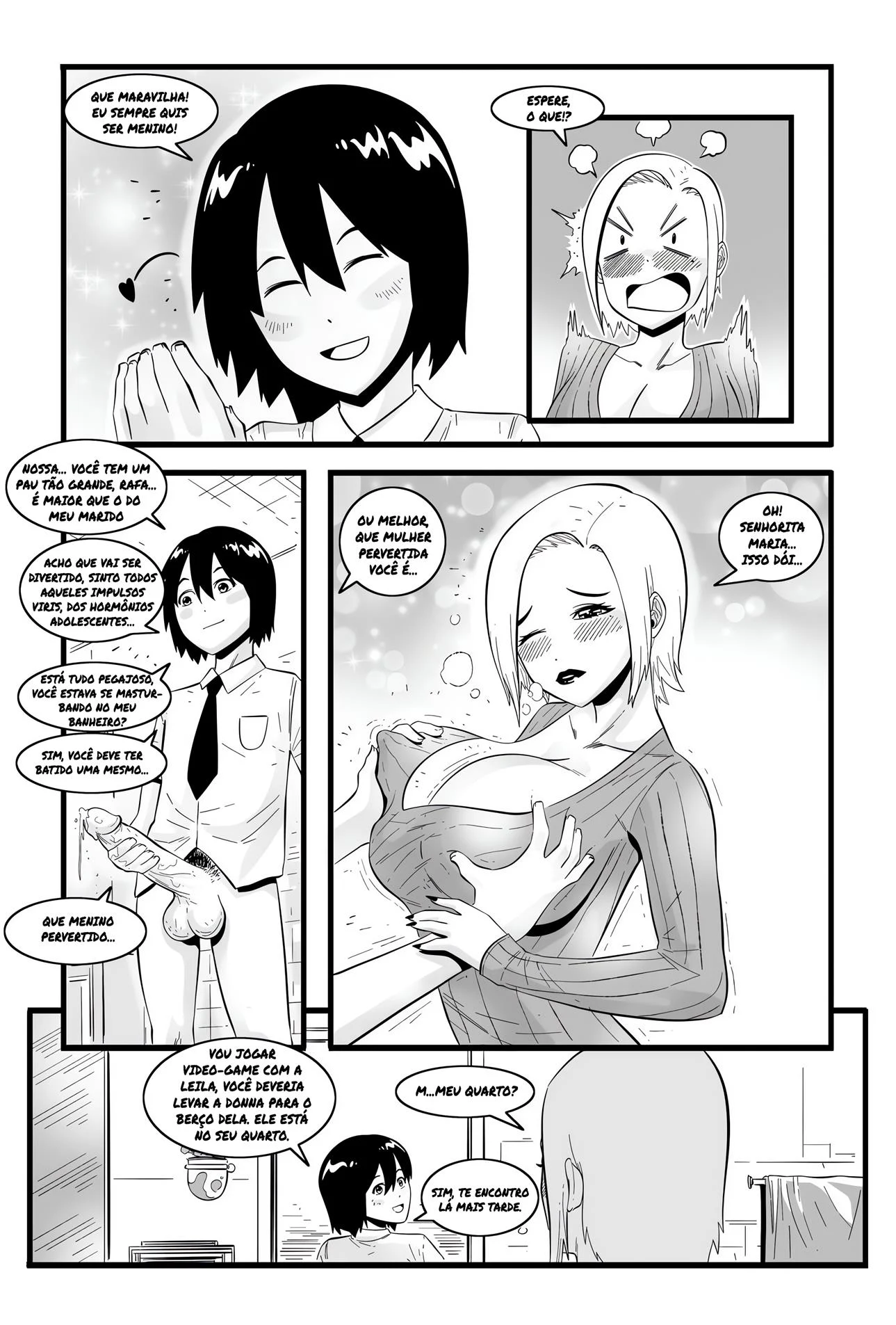 Mamãe Gamer – Quadrinhos Eróticos – Versão Nacional