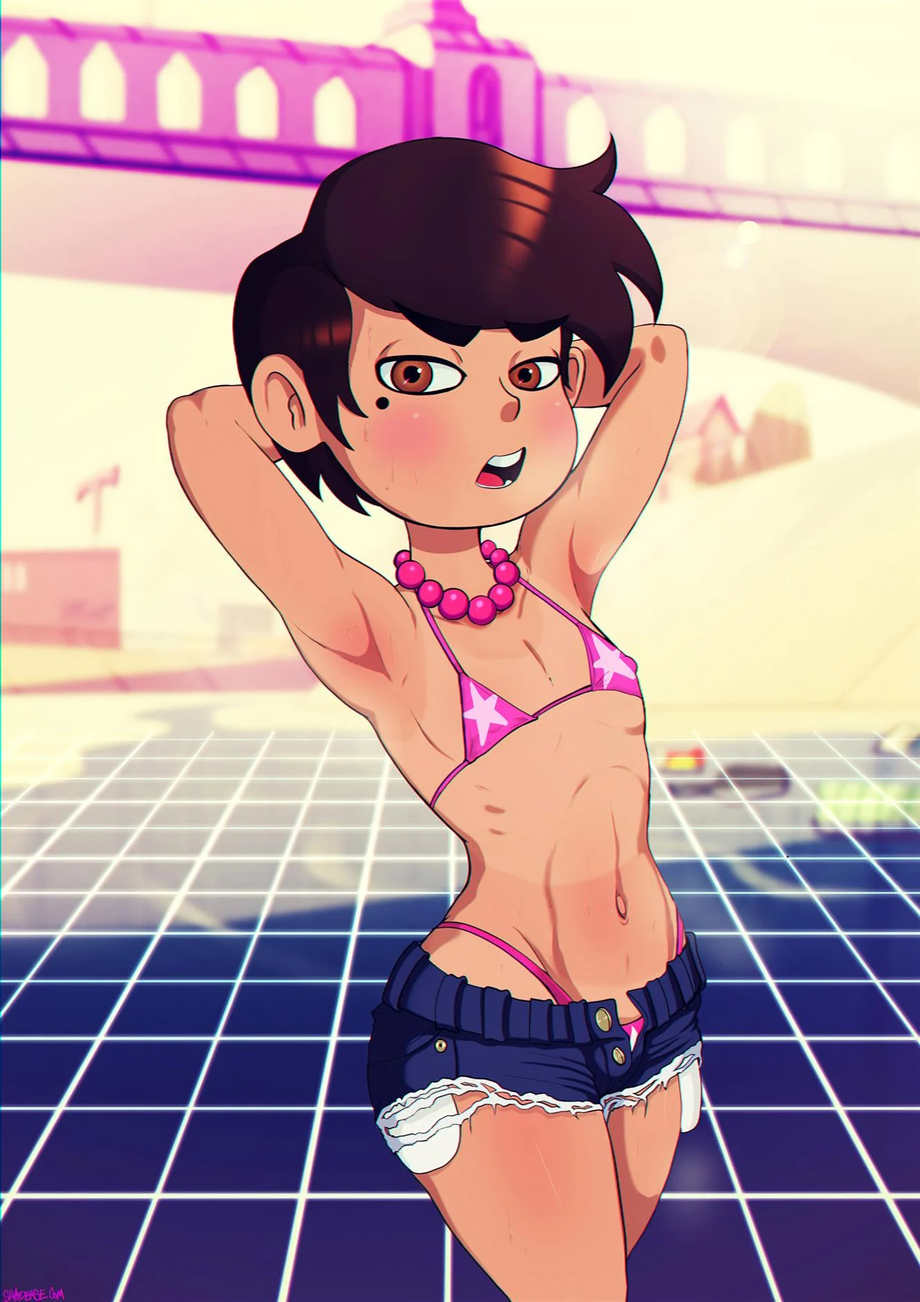 Marco a garçonte putinha – Crossdressing – Desenho de Sexo