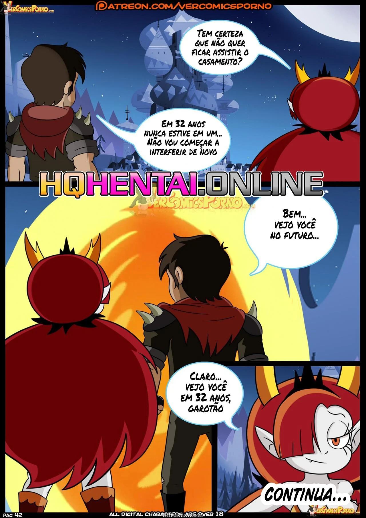 Marco vs as forças do tempo – HQ Pornô – Versão Nacional