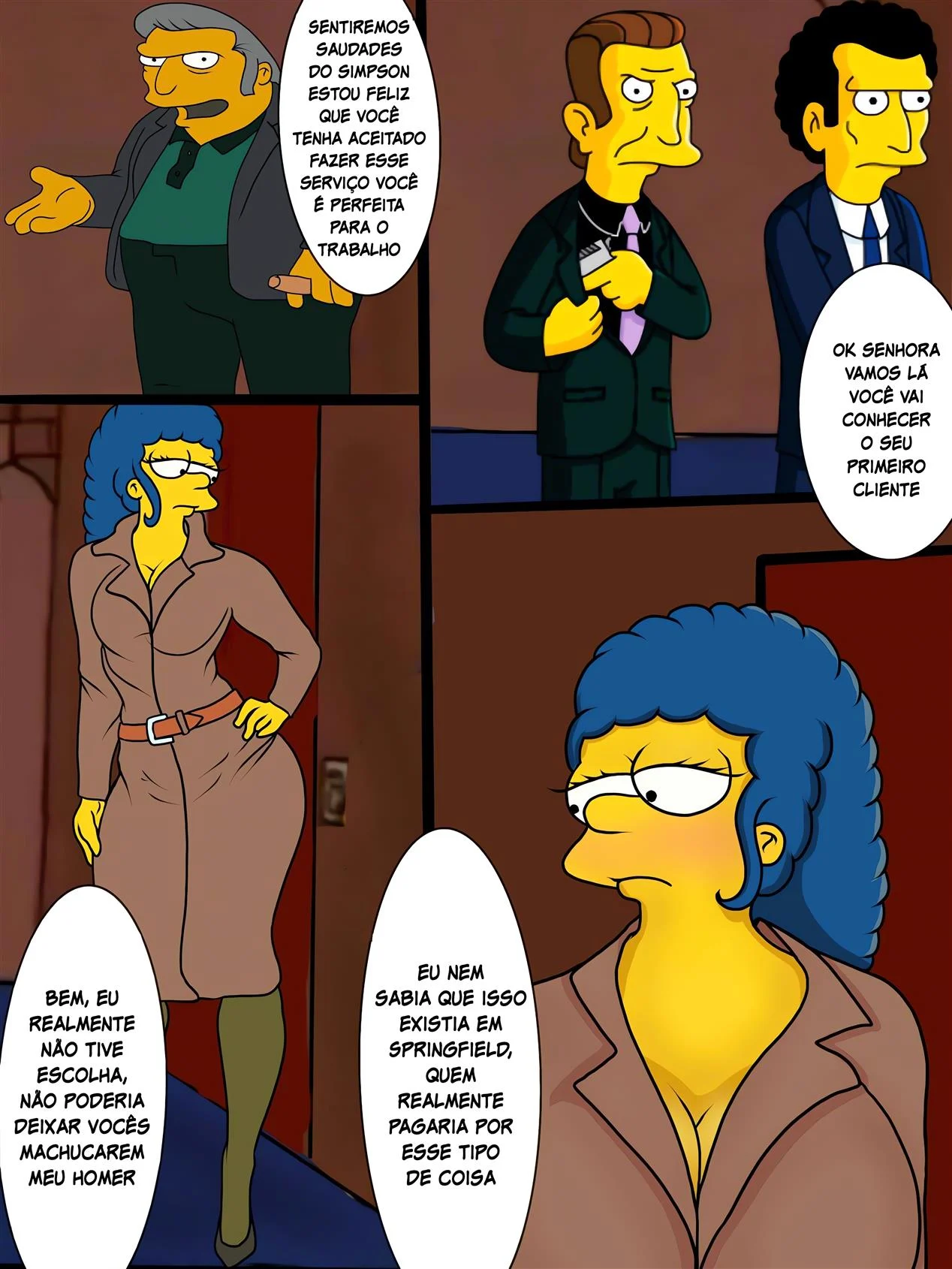 Marge pagando as dividas do marido – Pau Grande – Versão PT-BR