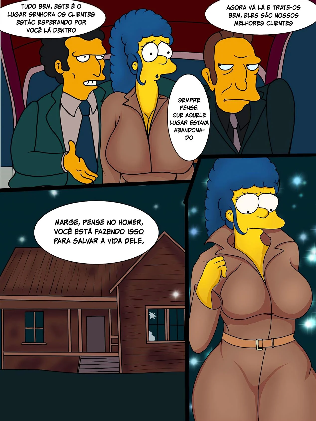 Marge pagando as dividas do marido – Pau Grande – Versão PT-BR