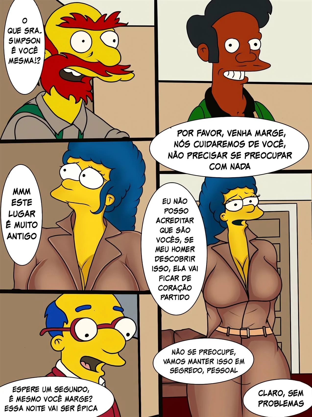 Marge pagando as dividas do marido – Pau Grande – Versão PT-BR
