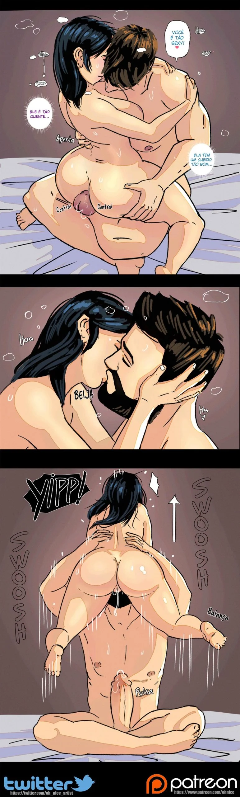 Marido Insaciável – Pau Grande – Desenho de Sexo