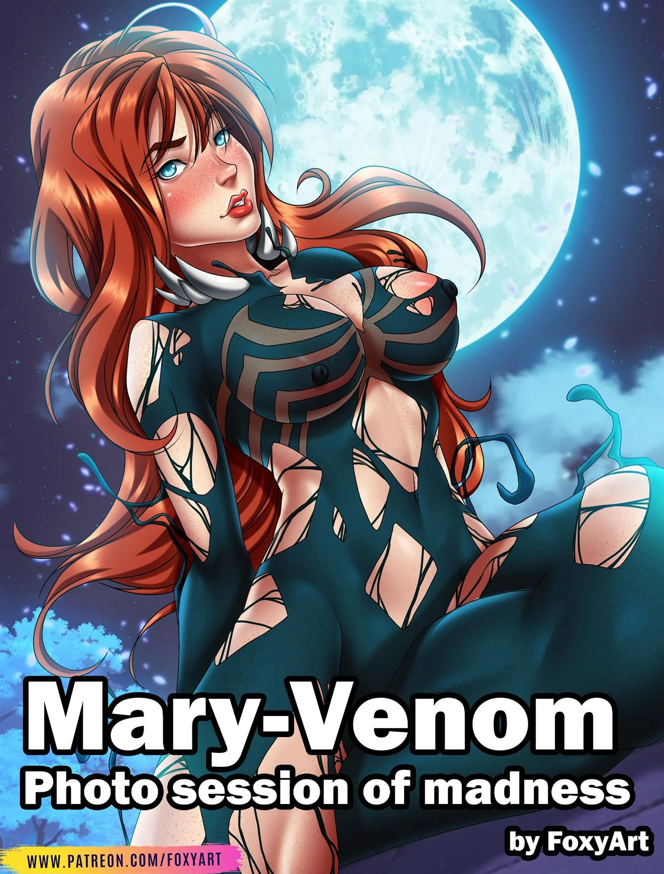 Mary Jane e Venom – Monstro – Sexo em Desenho Mary Jane e Venom – Monstro – Sexo em Desenho