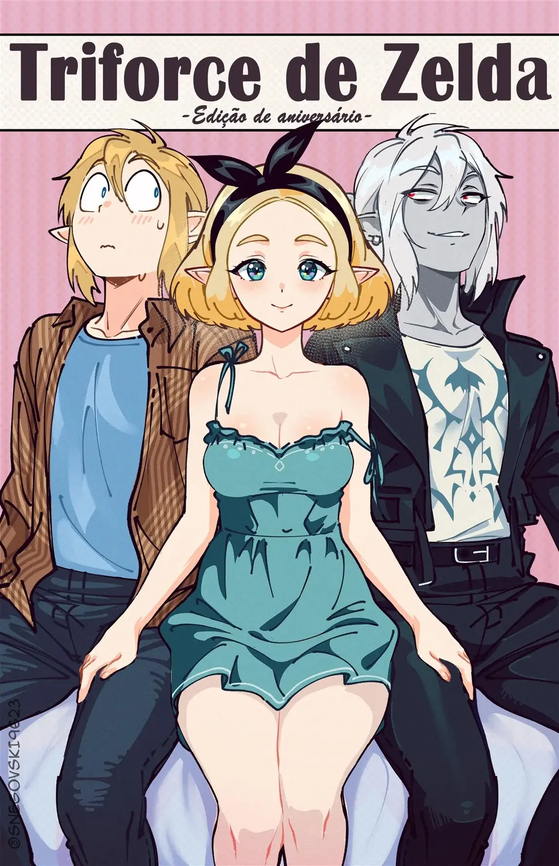 Ménage com Zelda – Gozando Dentro – Versão Nacional