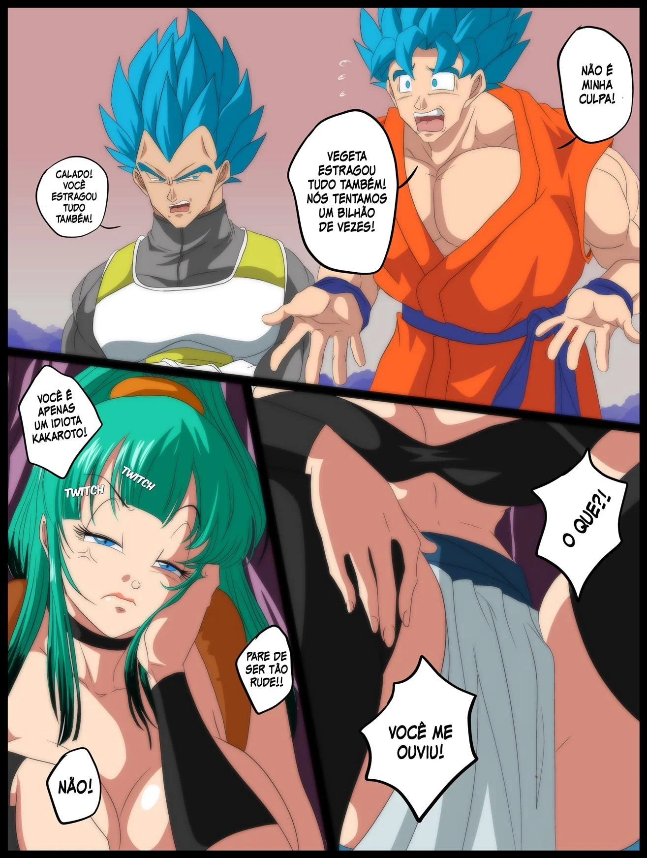 Ménage Saiyajin – Bulma Hentai – Sem Censura
