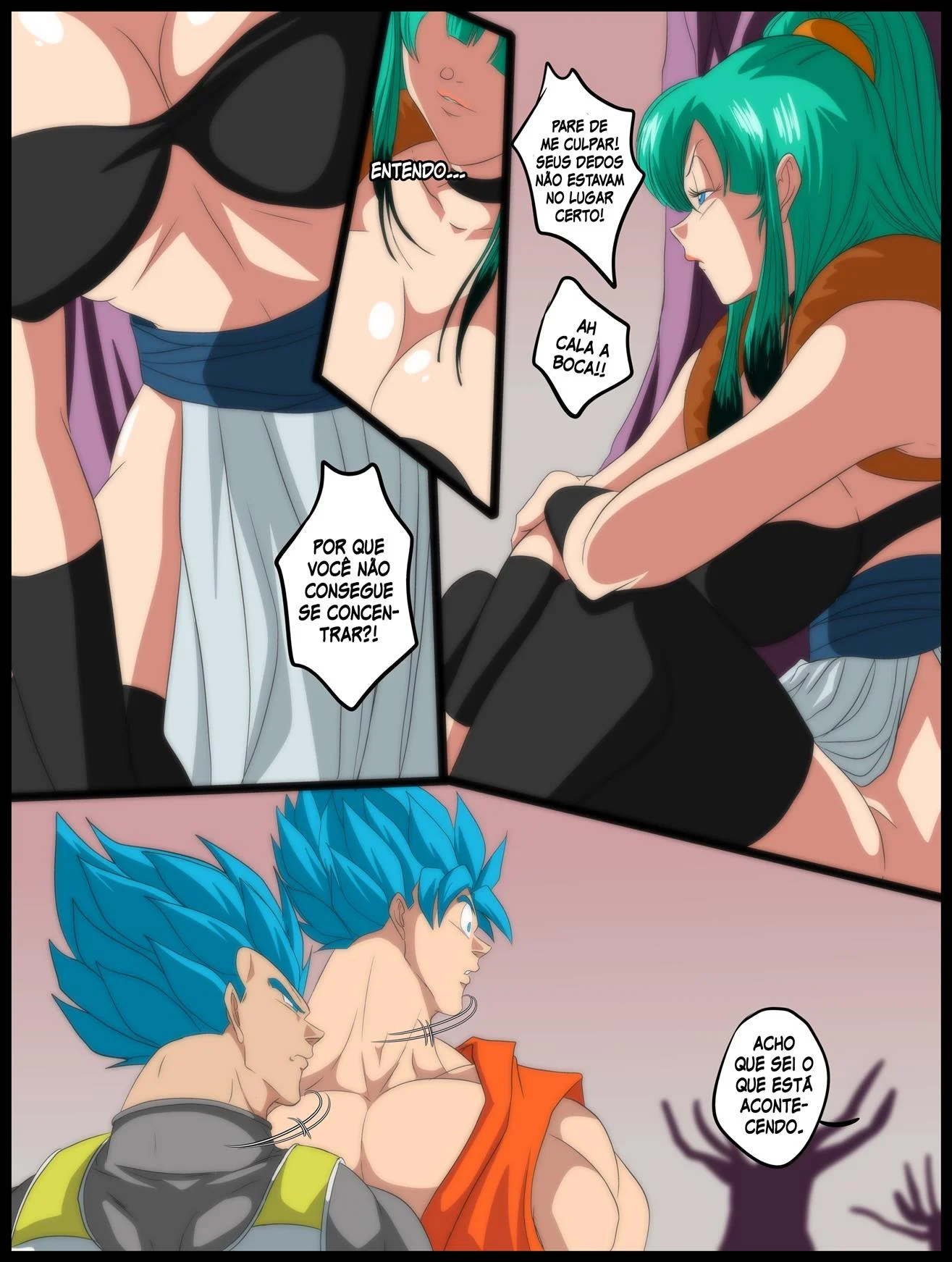 Ménage Saiyajin – Bulma Hentai – Sem Censura