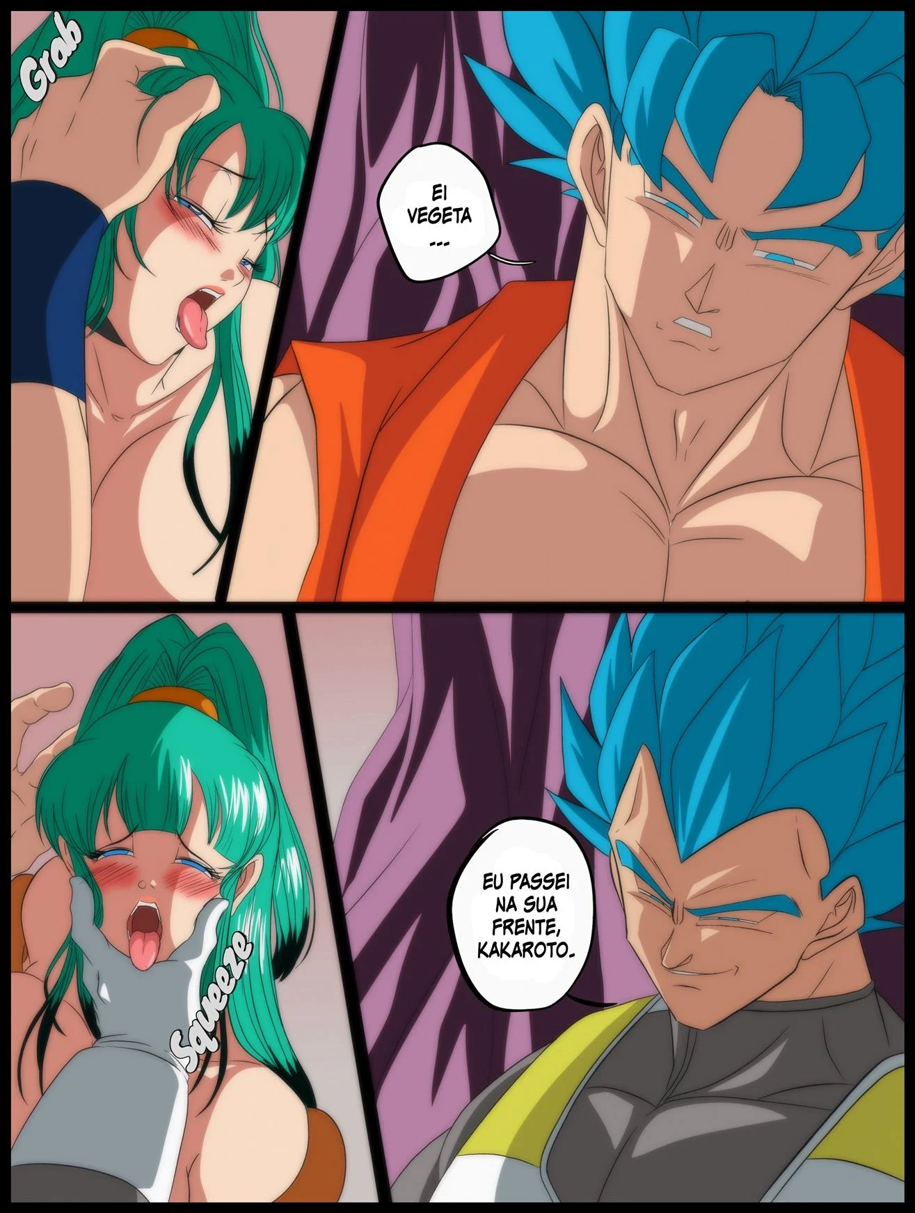 Ménage Saiyajin – Bulma Hentai – Sem Censura