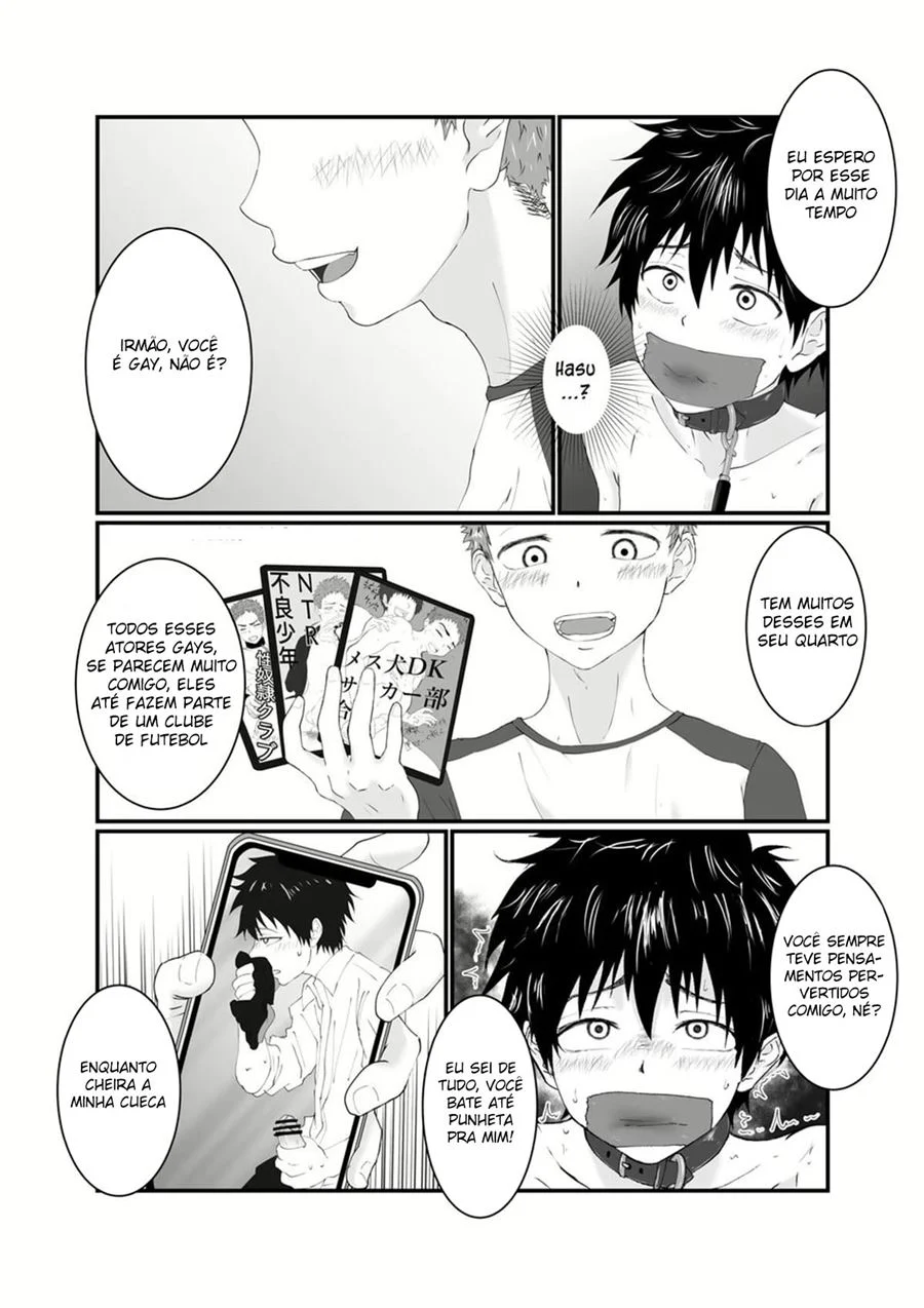 Meu Irmãozão é um Depósito de Porra – Yaoi Hentai – Completo