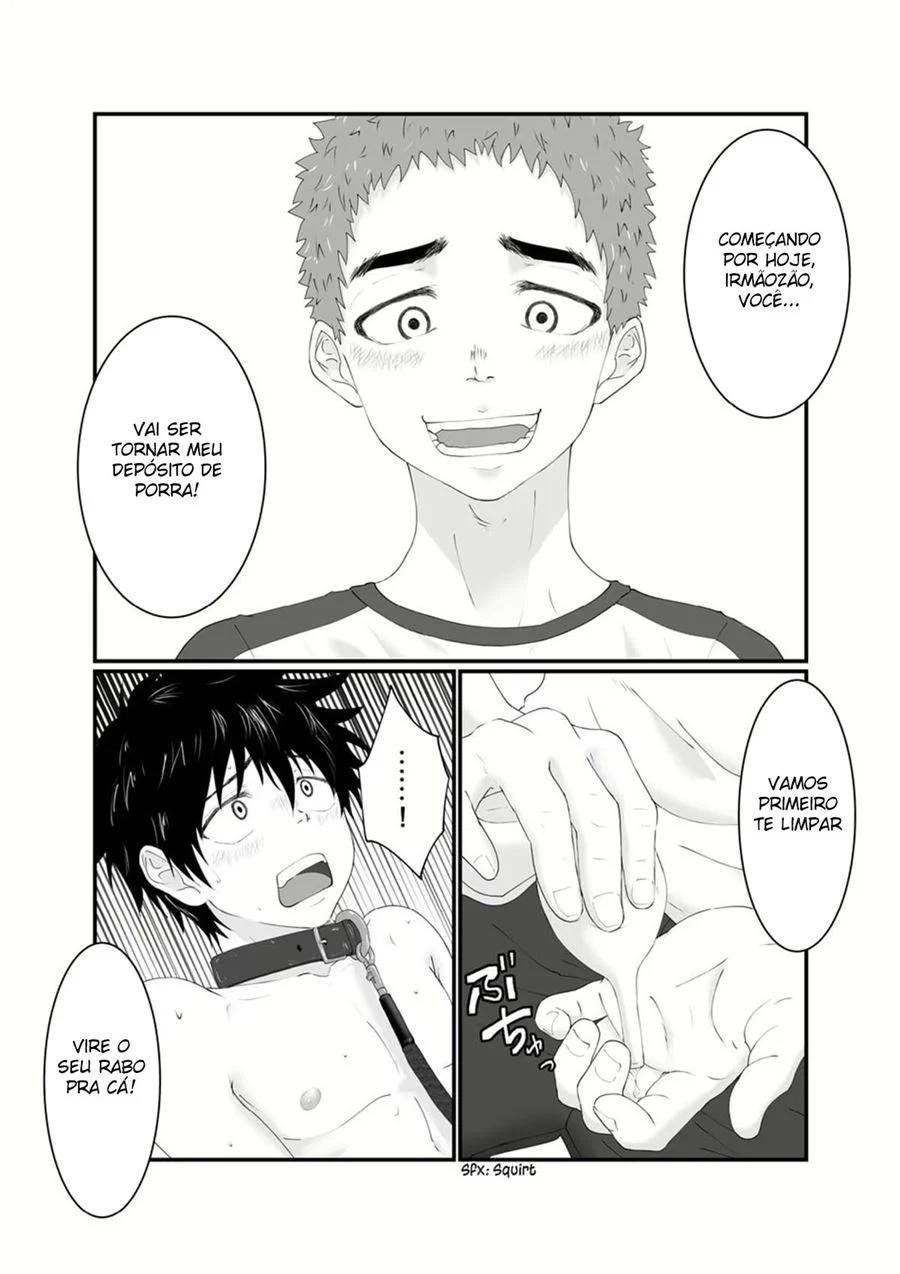 Meu Irmãozão é um Depósito de Porra – Yaoi Hentai – Completo