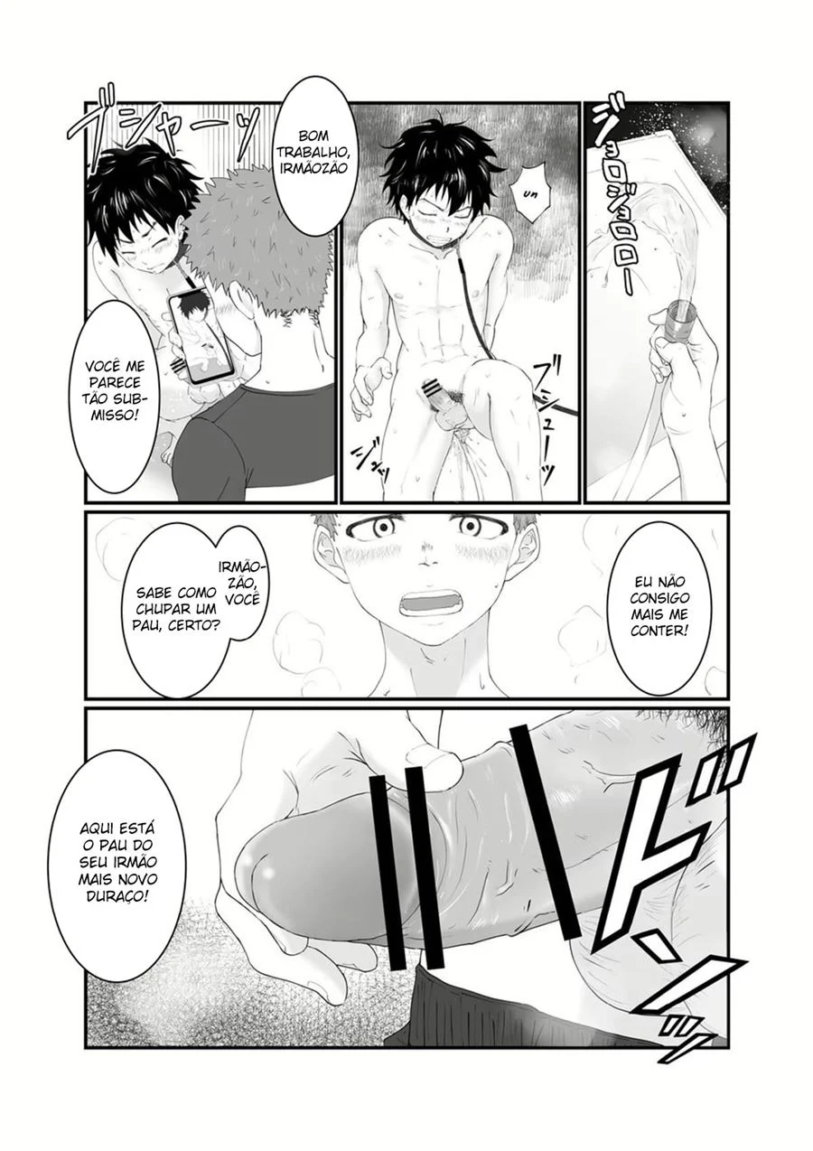 Meu Irmãozão é um Depósito de Porra – Yaoi Hentai – Completo