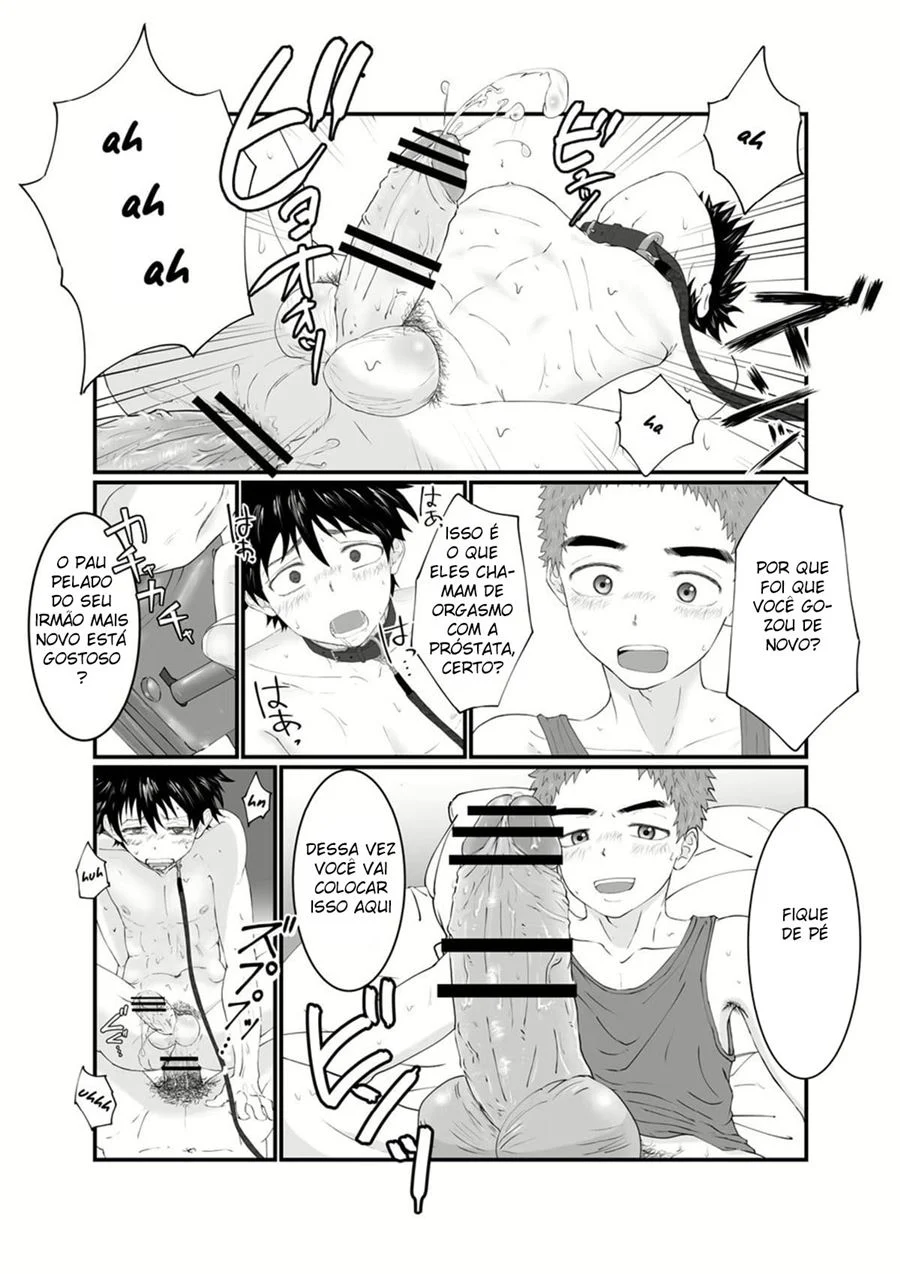 Meu Irmãozão é um Depósito de Porra – Yaoi Hentai – Completo