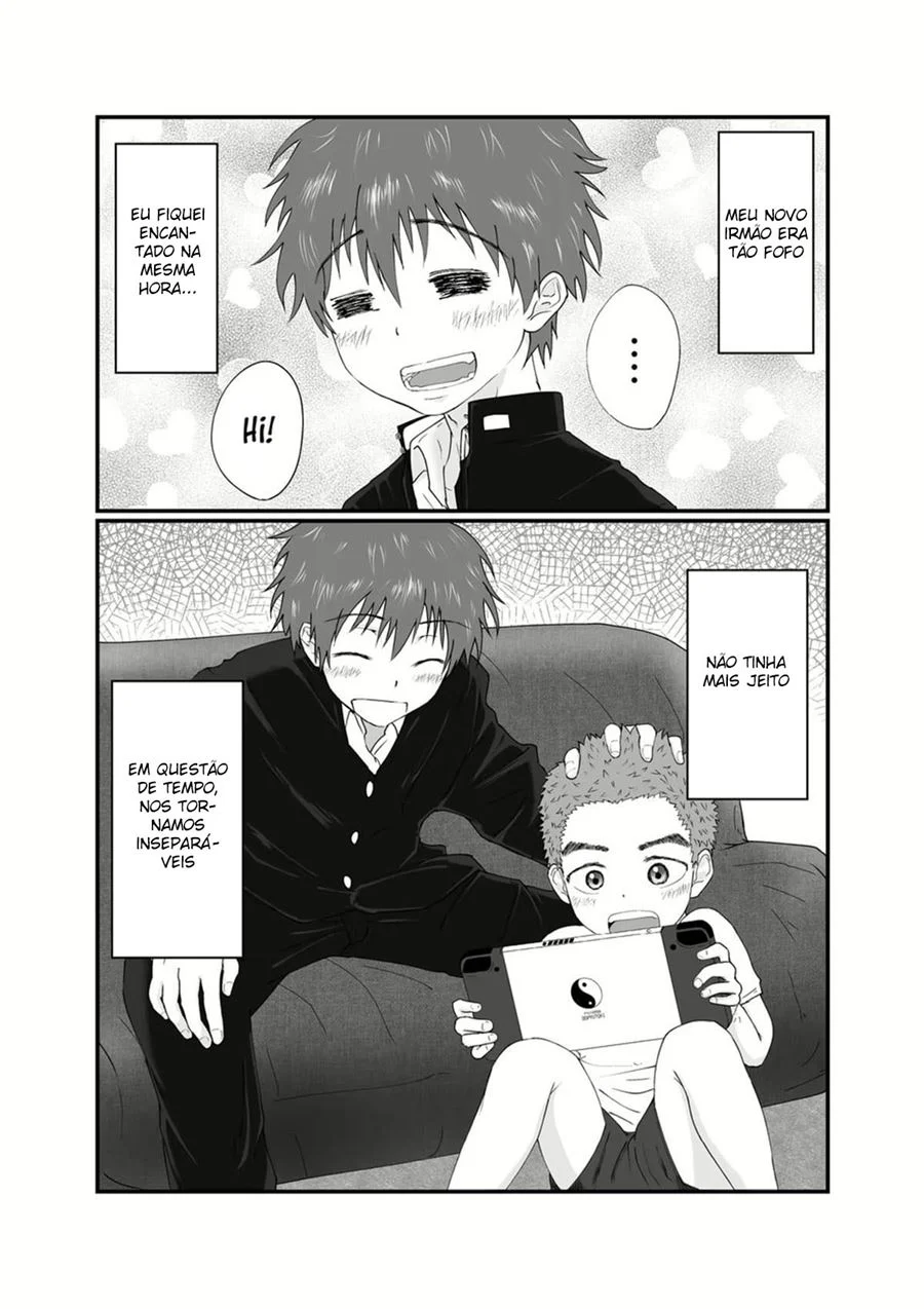 Meu Irmãozão é um Depósito de Porra – Yaoi Hentai – Completo