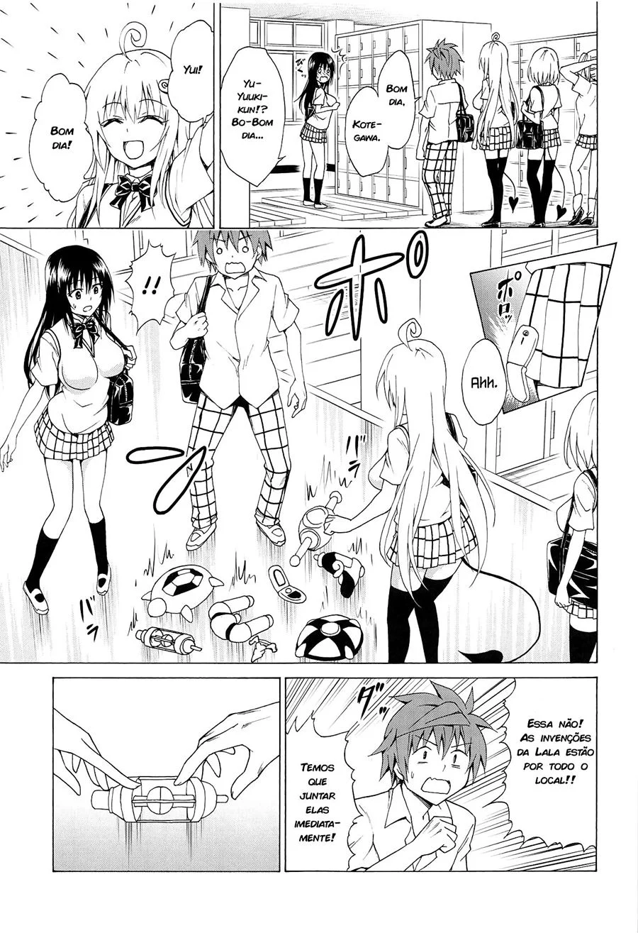 Mezase Rakuen Keikaku 5 - Momo ajuda Rito