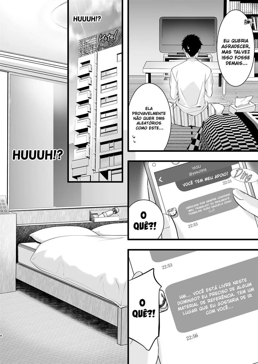 Minha Artista de Doujin Favorita me Convidou para um Motel Hentai – Hentai – Sem Censura