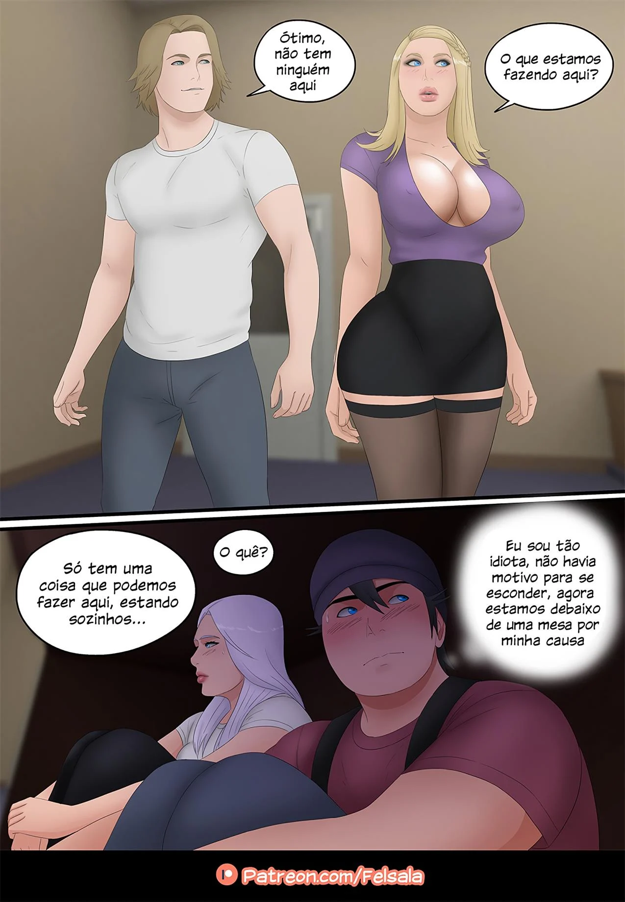 Minha Mente Pervertida 4 – Quadrinhos Eróticos – Sexo em Desenho