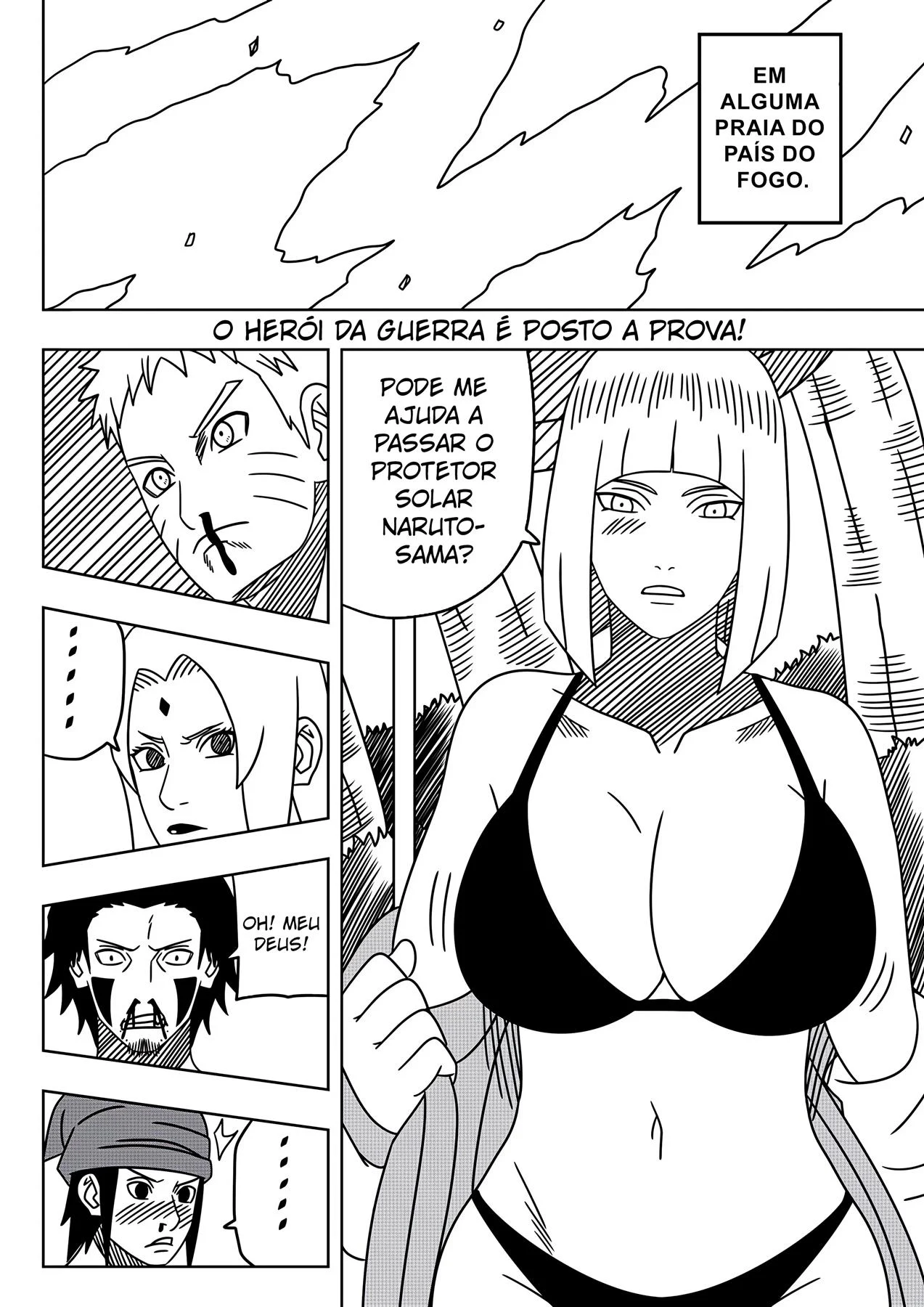 Missão Triplo S da Samui – Naruto Hentai – Sexo em Desenho