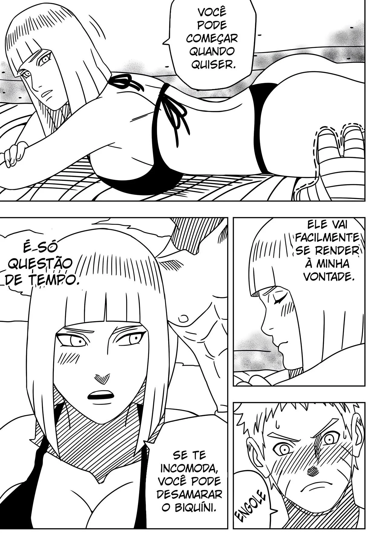 Missão Triplo S da Samui – Naruto Hentai – Sexo em Desenho