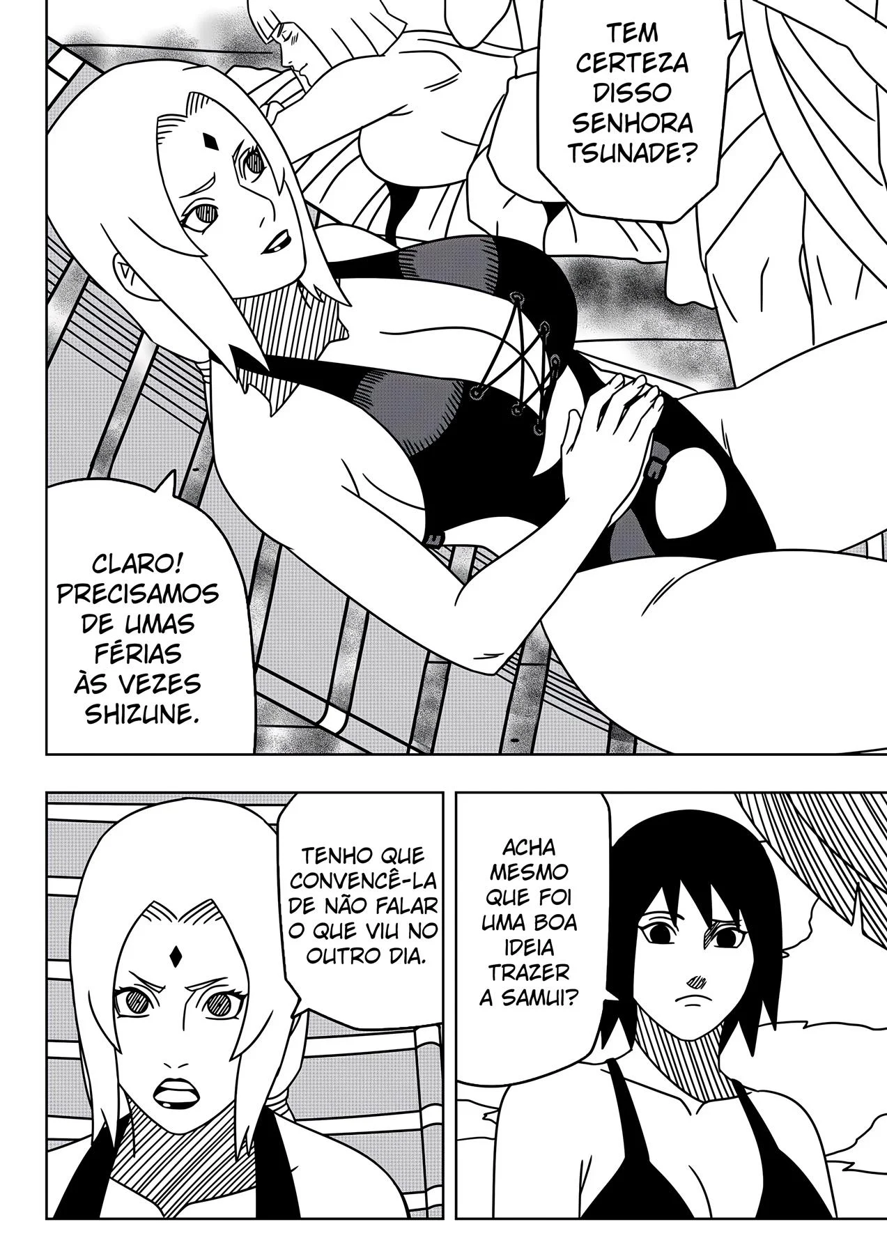 Missão Triplo S da Samui – Naruto Hentai – Sexo em Desenho