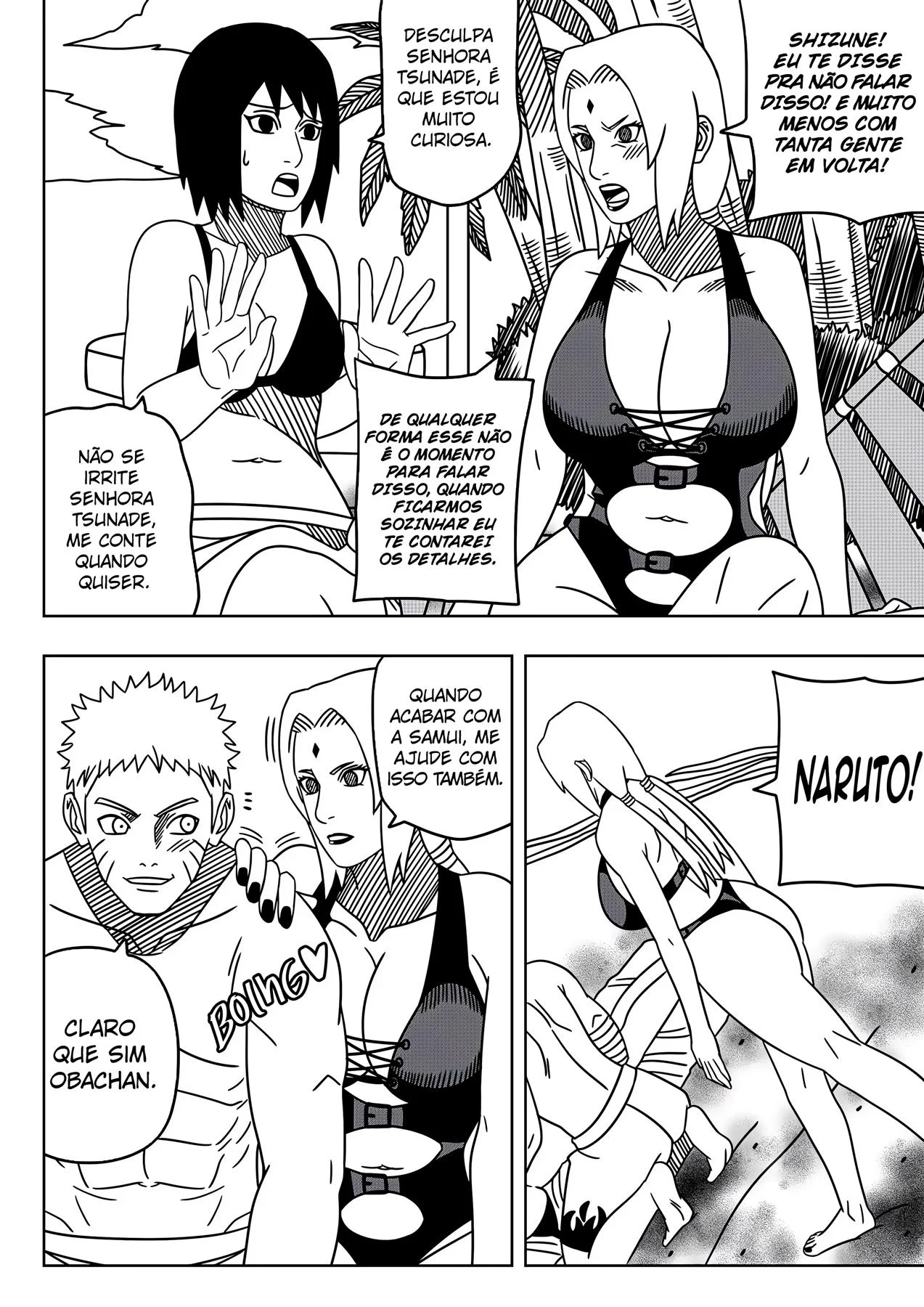 Missão Triplo S da Samui – Naruto Hentai – Sexo em Desenho