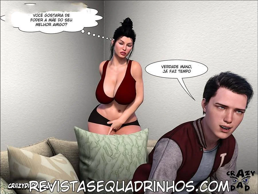 Mom’s Help 12 – Hentai Incesto – Sexo em Desenho