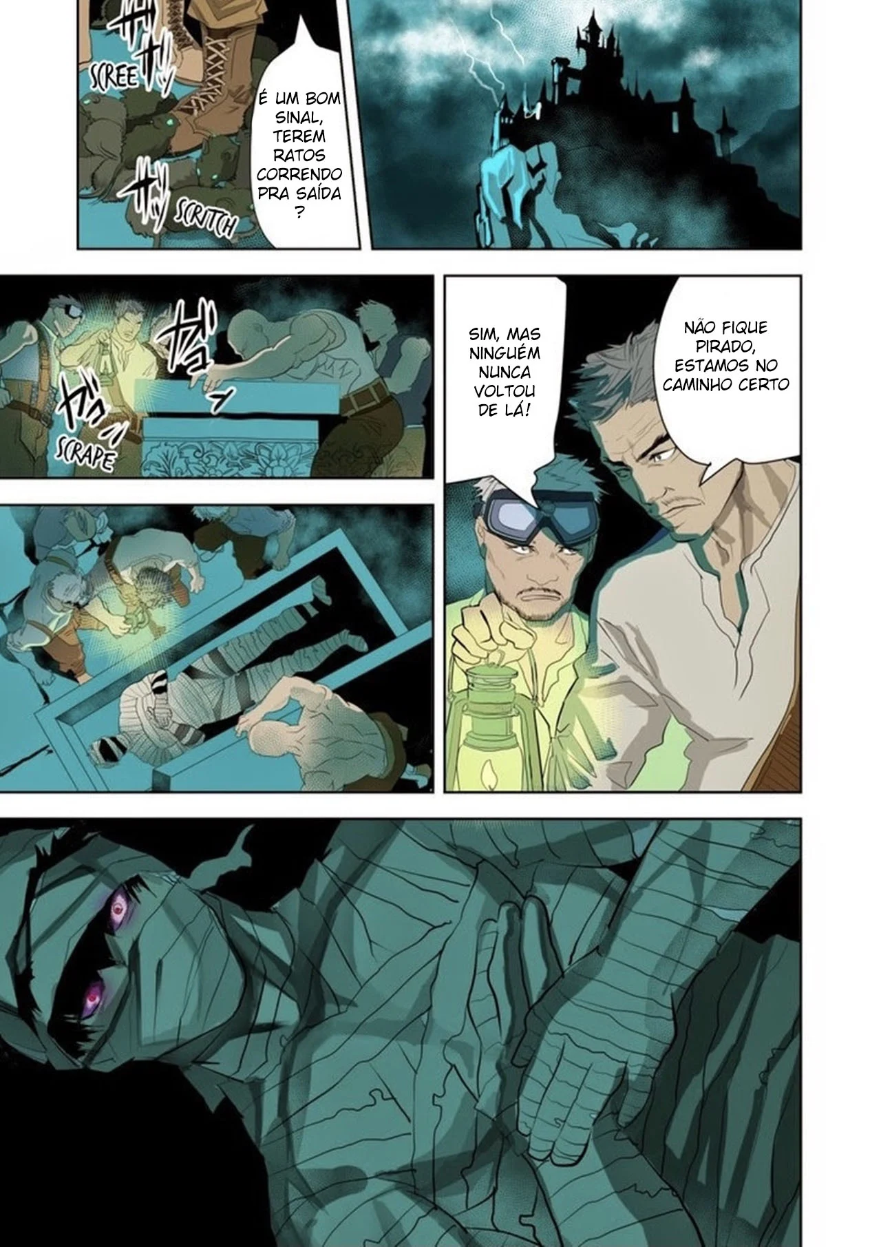 Monstro - Yaoi Quadrinho porno