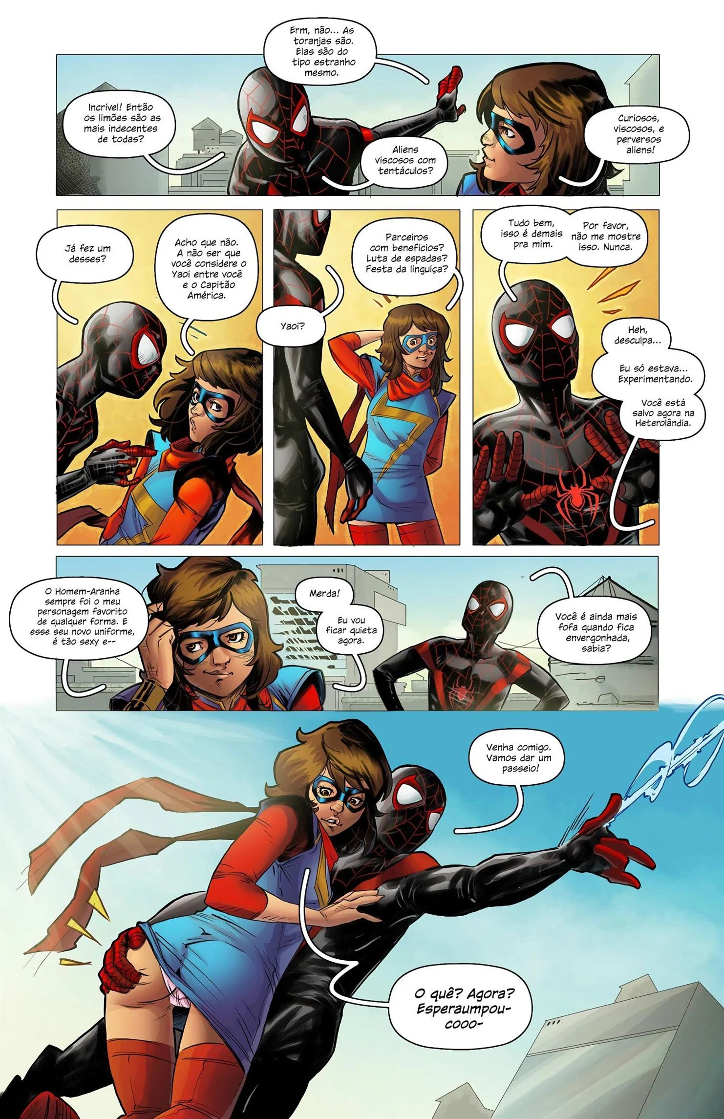 Ms. Marvel e Homem – hentai sem censura – PT-BR Ms. Marvel e Homem – hentai sem censura – PT-BR