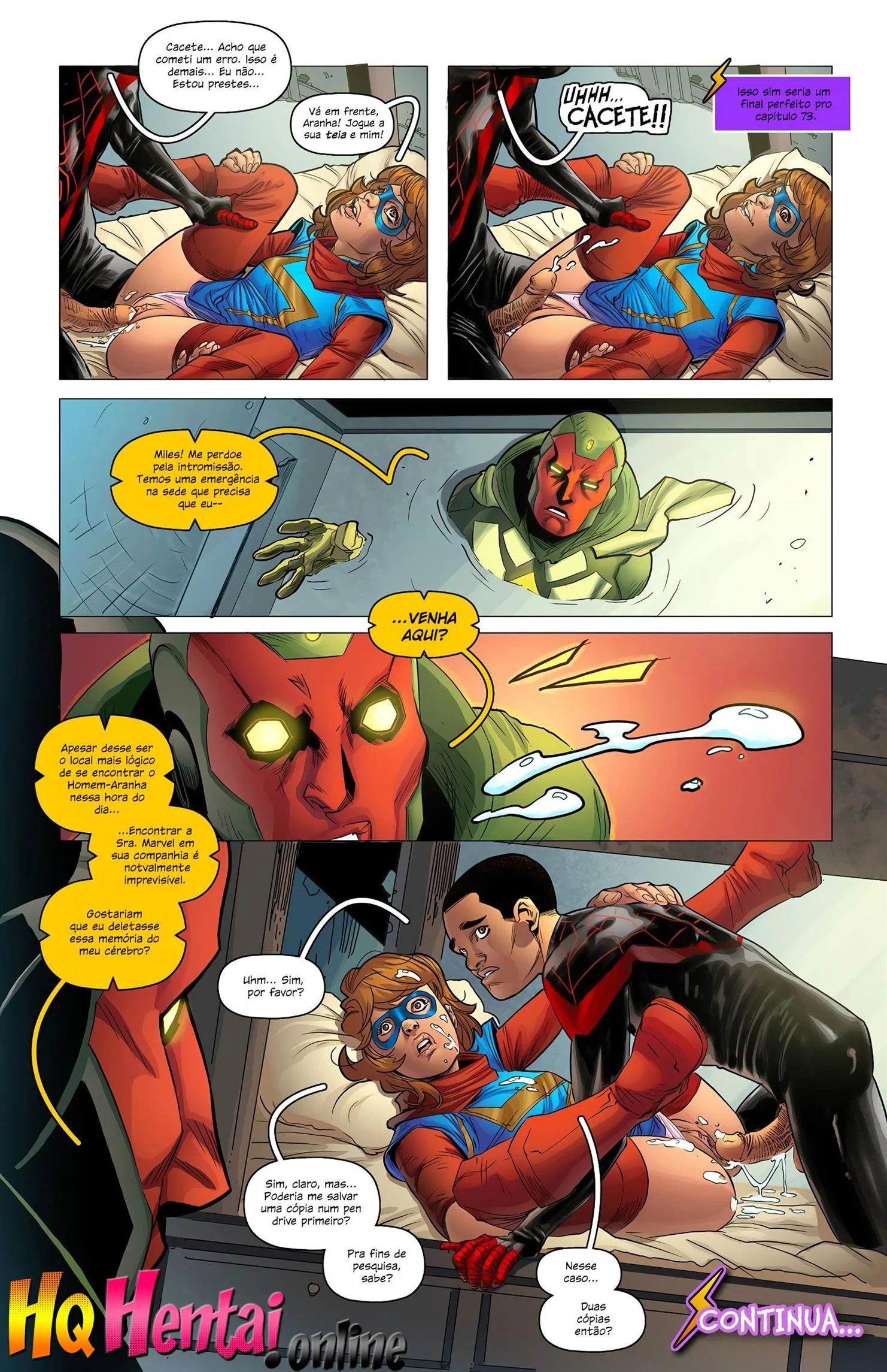 Ms. Marvel e Homem – hentai sem censura – PT-BR Ms. Marvel e Homem – hentai sem censura – PT-BR