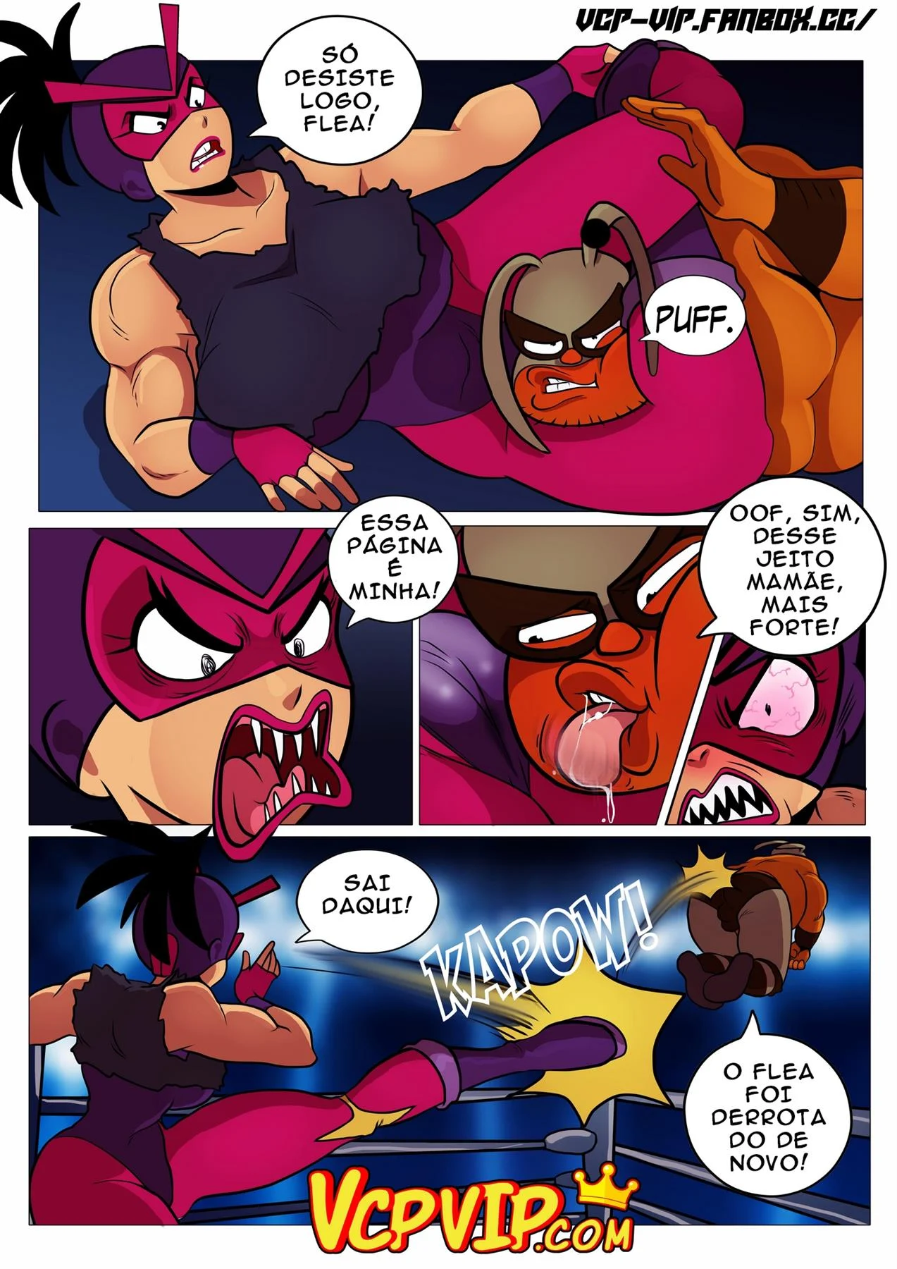 Mucha Pucha – HQ Pornô – Desenho de Sexo