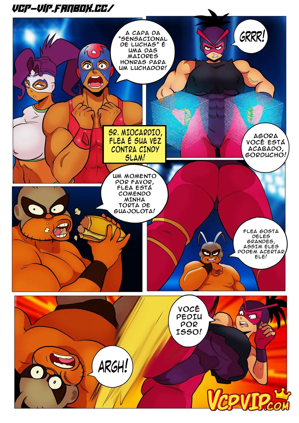 Mucha Pucha – HQ Pornô – Desenho de Sexo