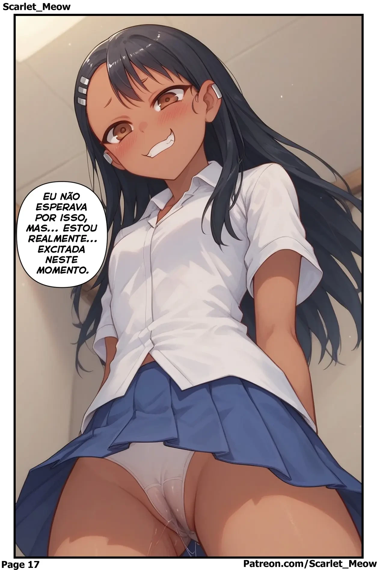 Nagatoro na Faculdade – Punheta – Completo