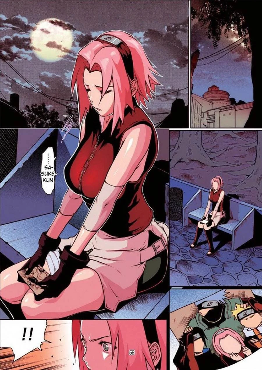 Naru Love #3 - Naruto Pornô - Sasuke arregaça a bucetinha da Sakura