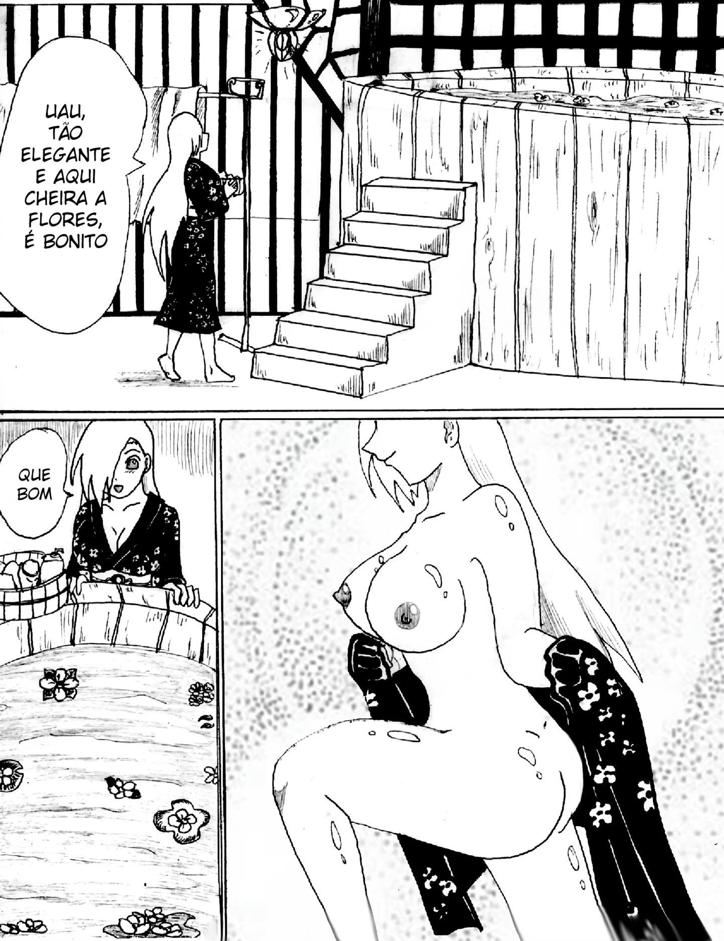 Naruto o visitante inesperado – Peitões – Sexo em Desenho