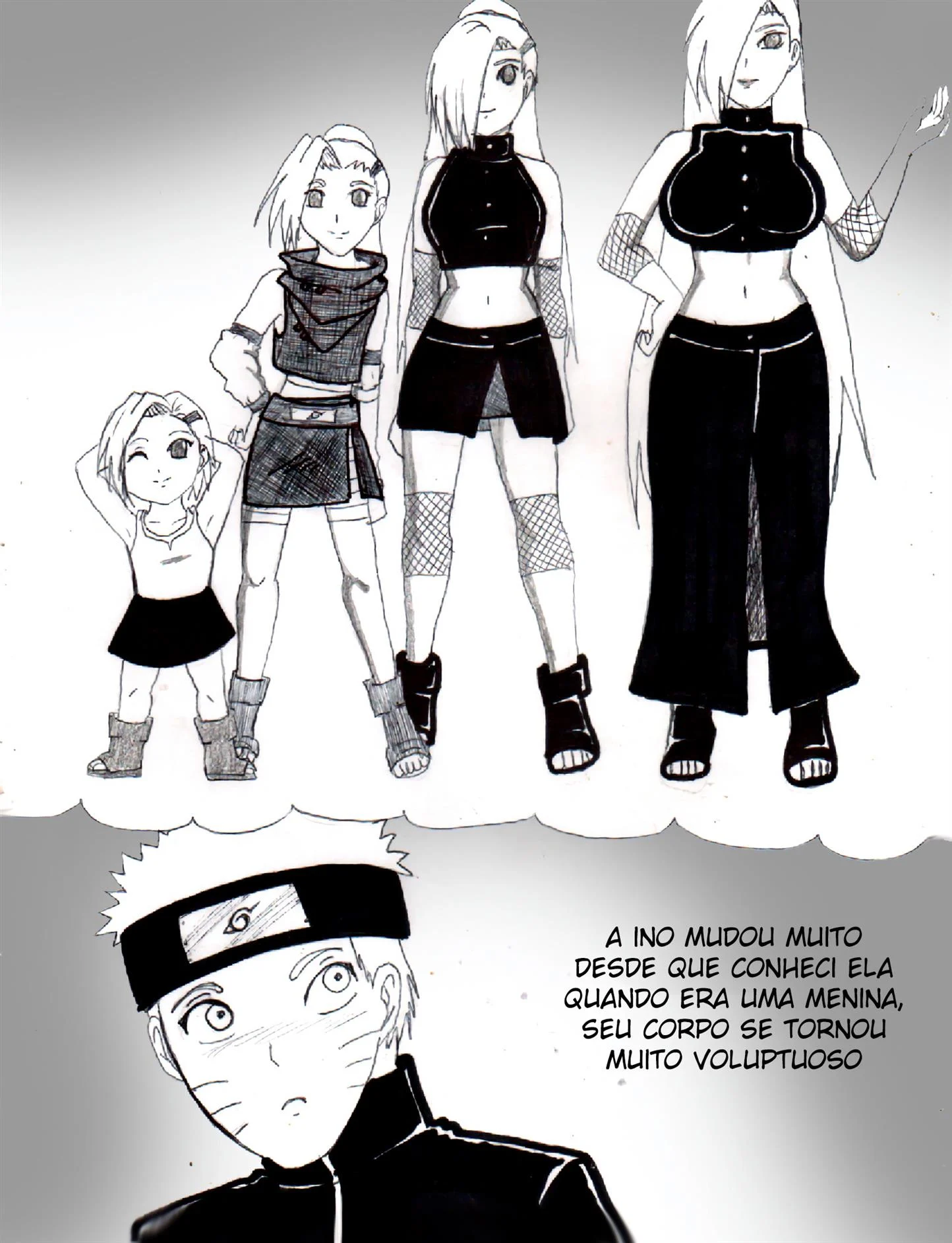 Naruto o visitante inesperado – Peitões – Sexo em Desenho