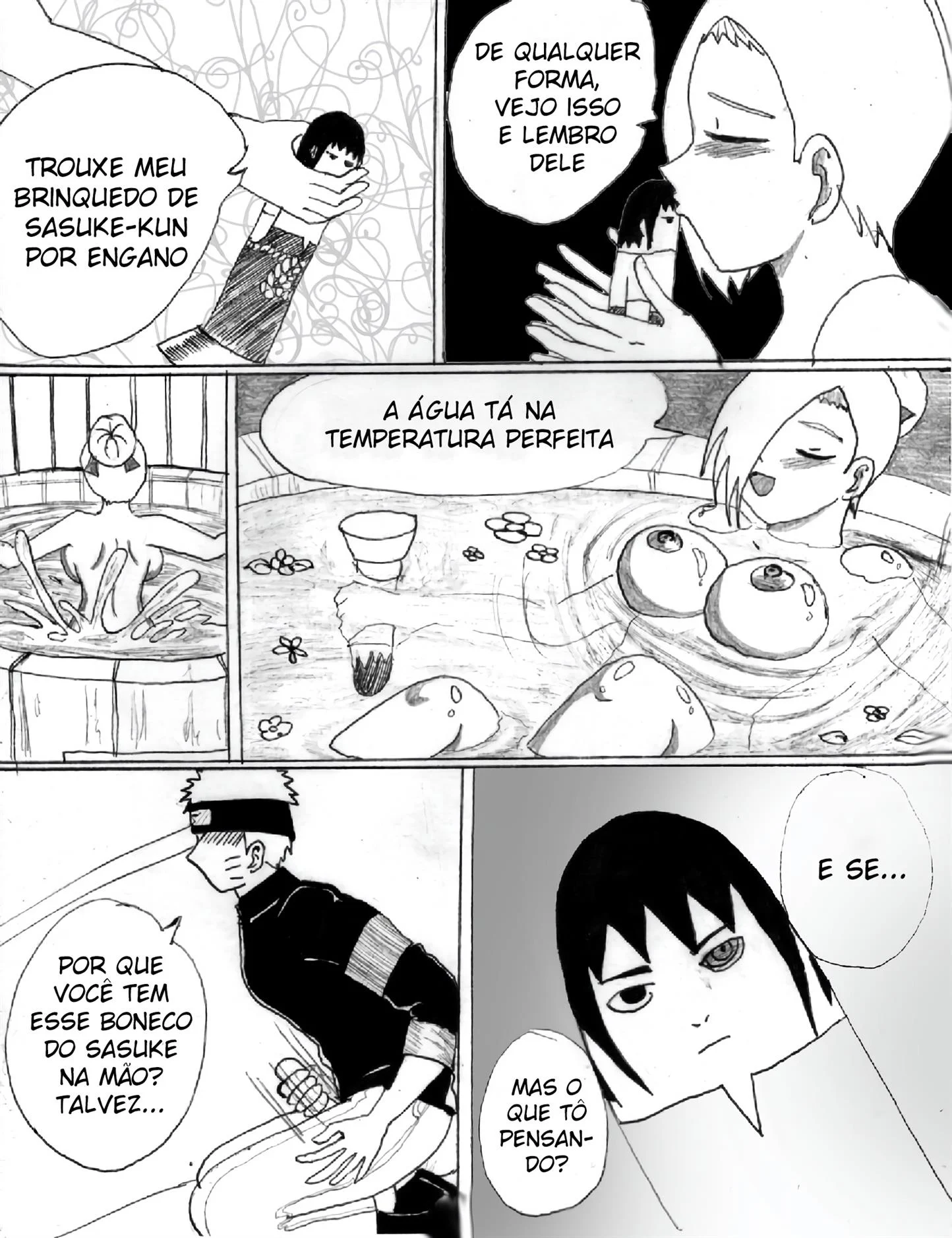 Naruto o visitante inesperado – Peitões – Sexo em Desenho