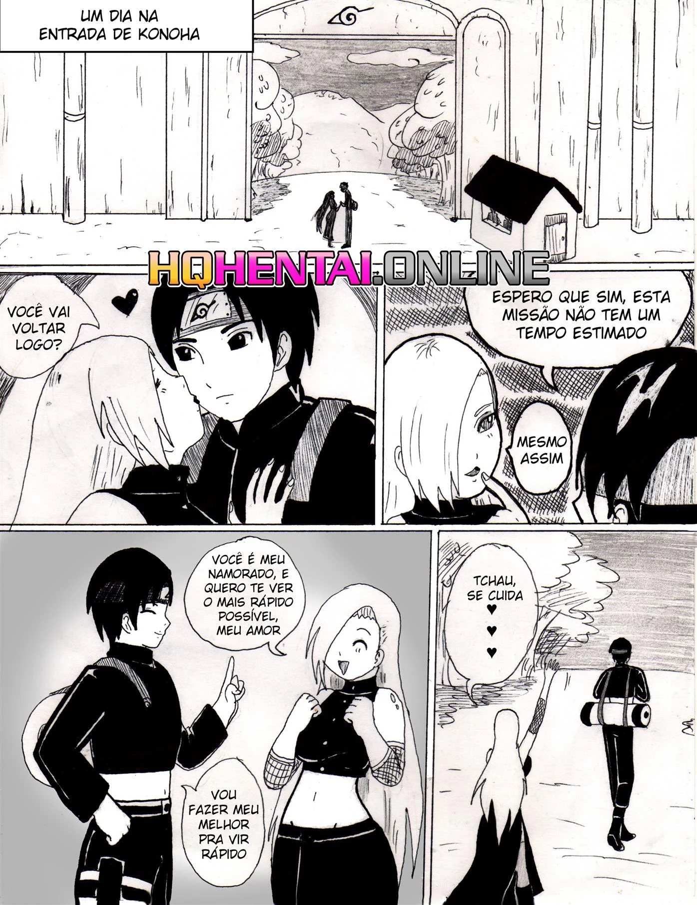 Naruto o visitante inesperado – Peitões – Sexo em Desenho