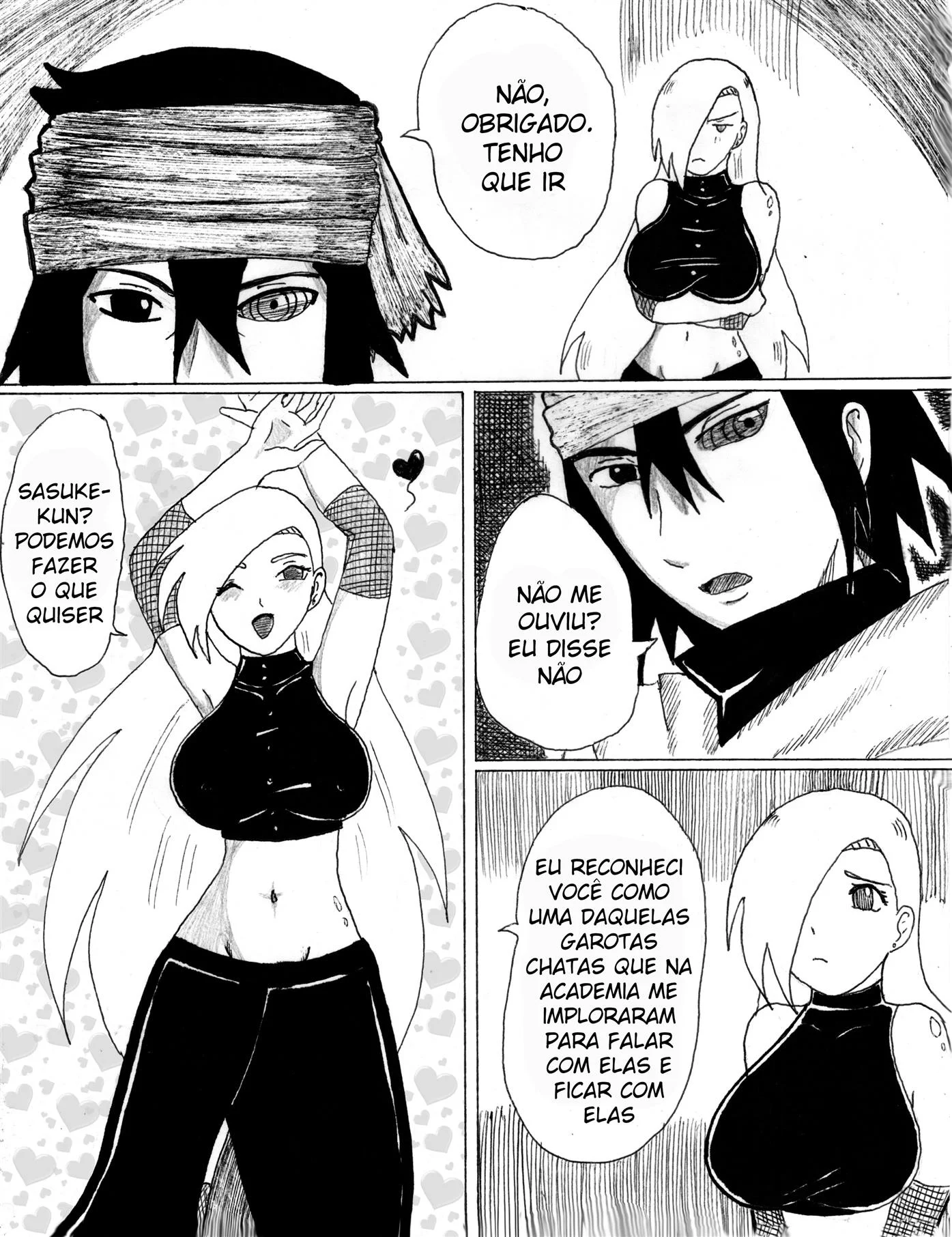 Naruto o visitante inesperado – Peitões – Sexo em Desenho