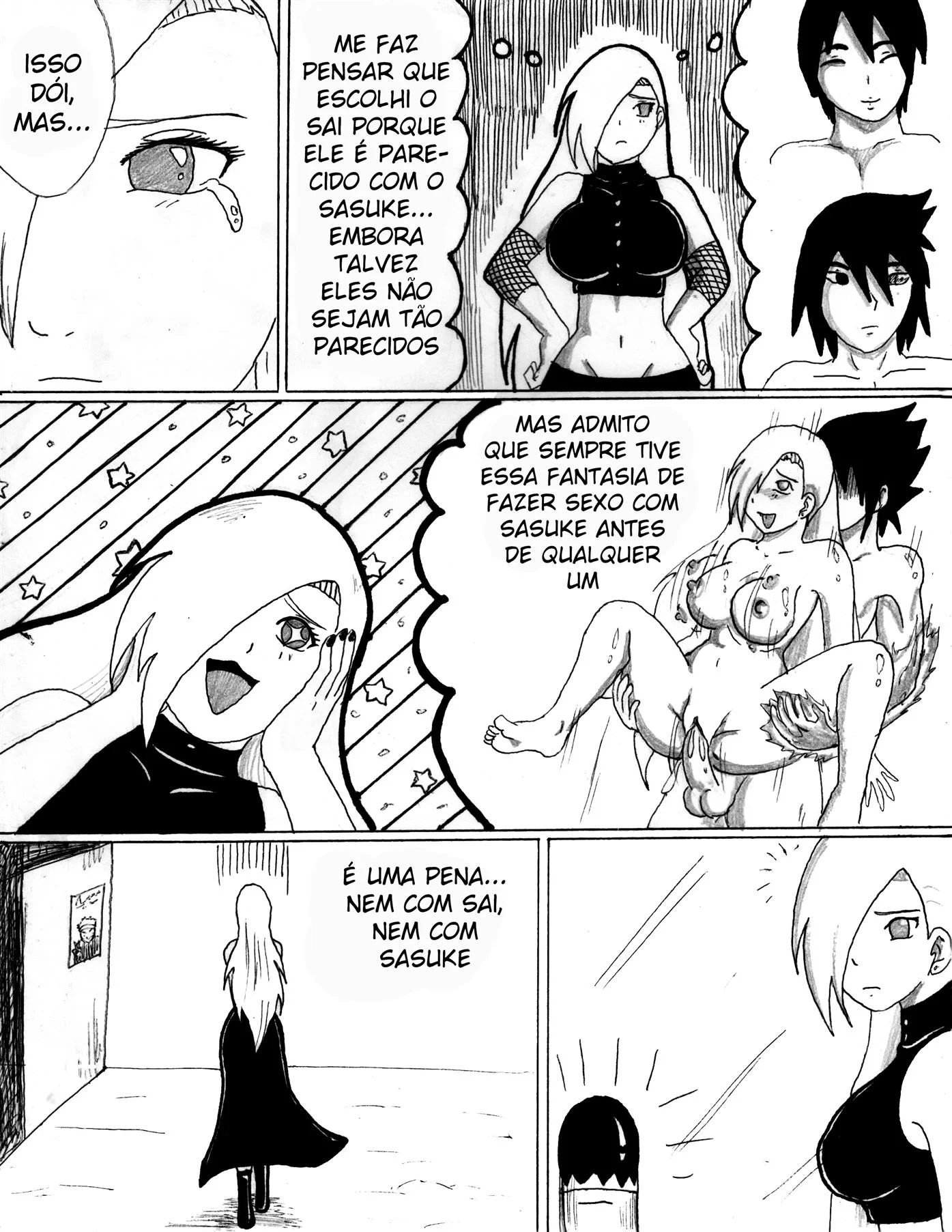Naruto o visitante inesperado – Peitões – Sexo em Desenho