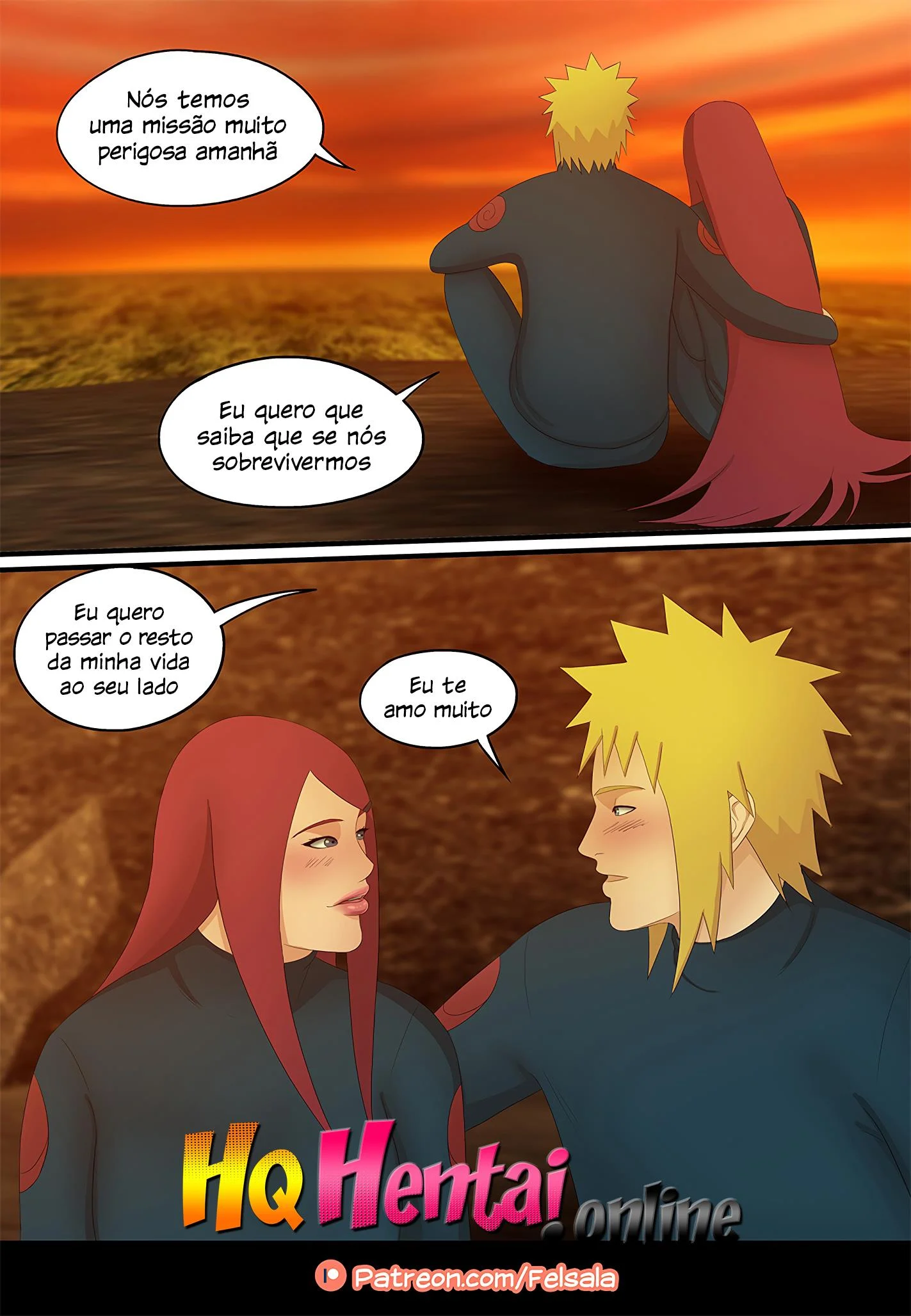 O amor de Kushina e Minato – Kushina Hentai – Atualizado O amor de Kushina e Minato – Kushina Hentai – Atualizado