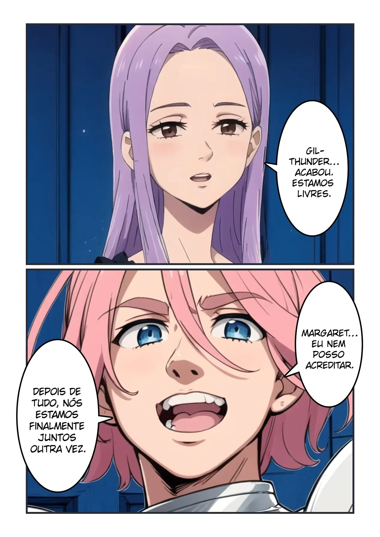 O Amor Sem Fim de Margaret e Gilthunder – Nanatsu no Taizai Hentai – Desenho de Sexo