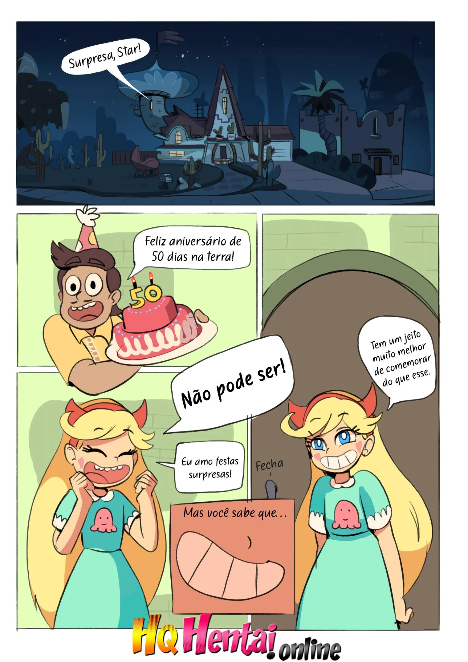 O Aniversário da Star – Novinha – Versão Nacional